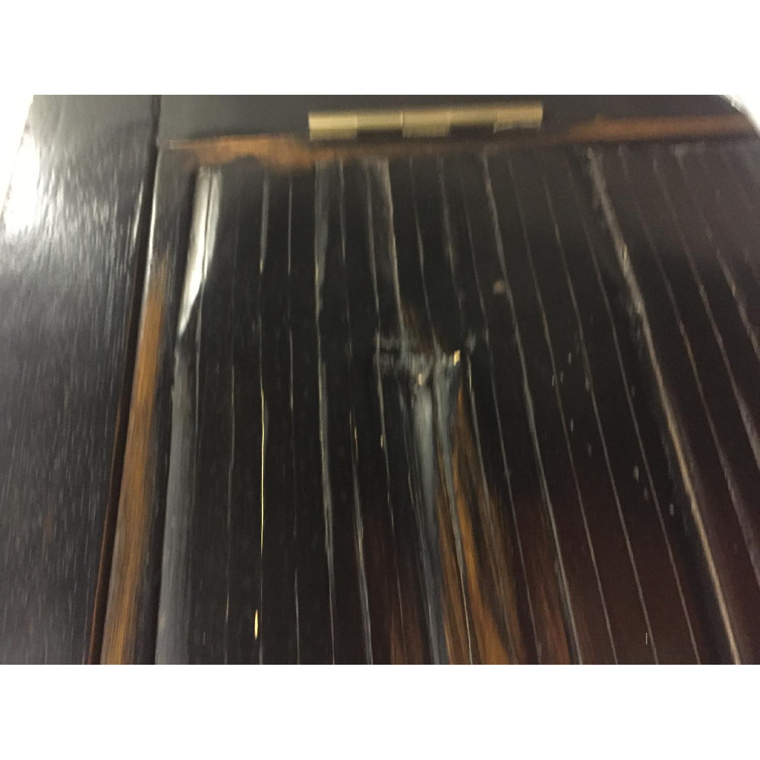 Henredon Black Wood Armoire - image-11
