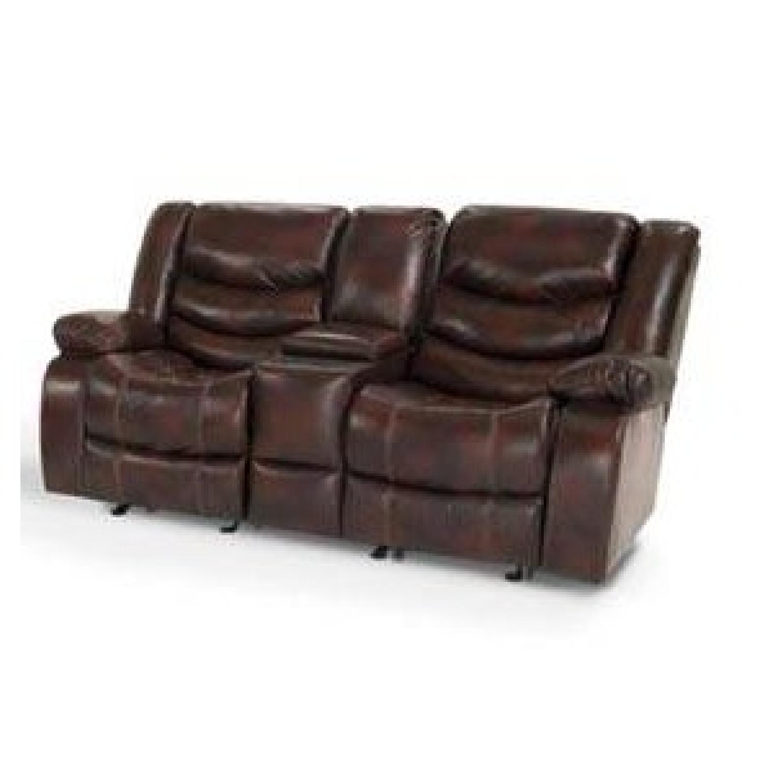Bob's Hawk Eye Reclining Sofa + Loveseat - image-4
