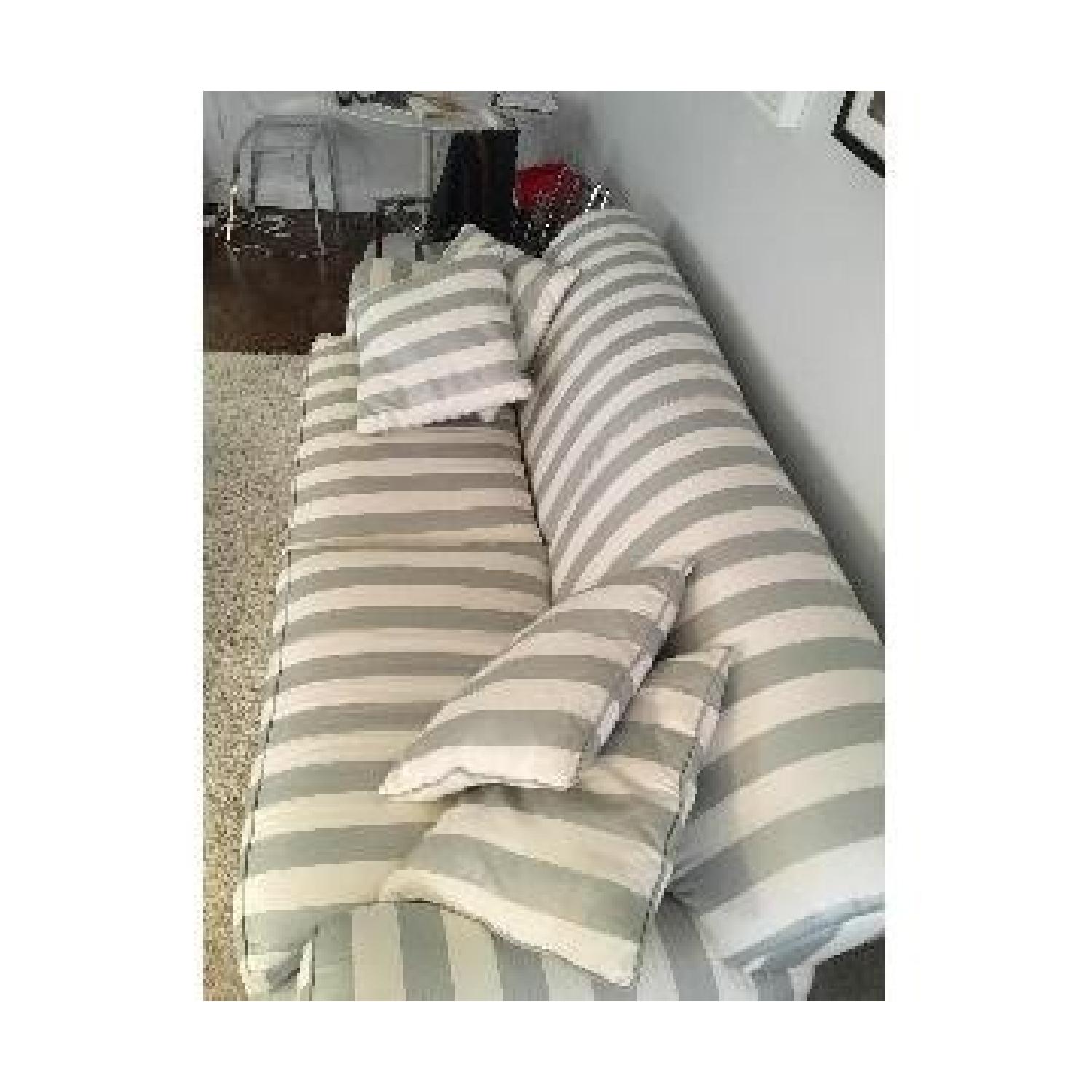 Baker Sofa Reupholstered in Kravet Fabric - image-1