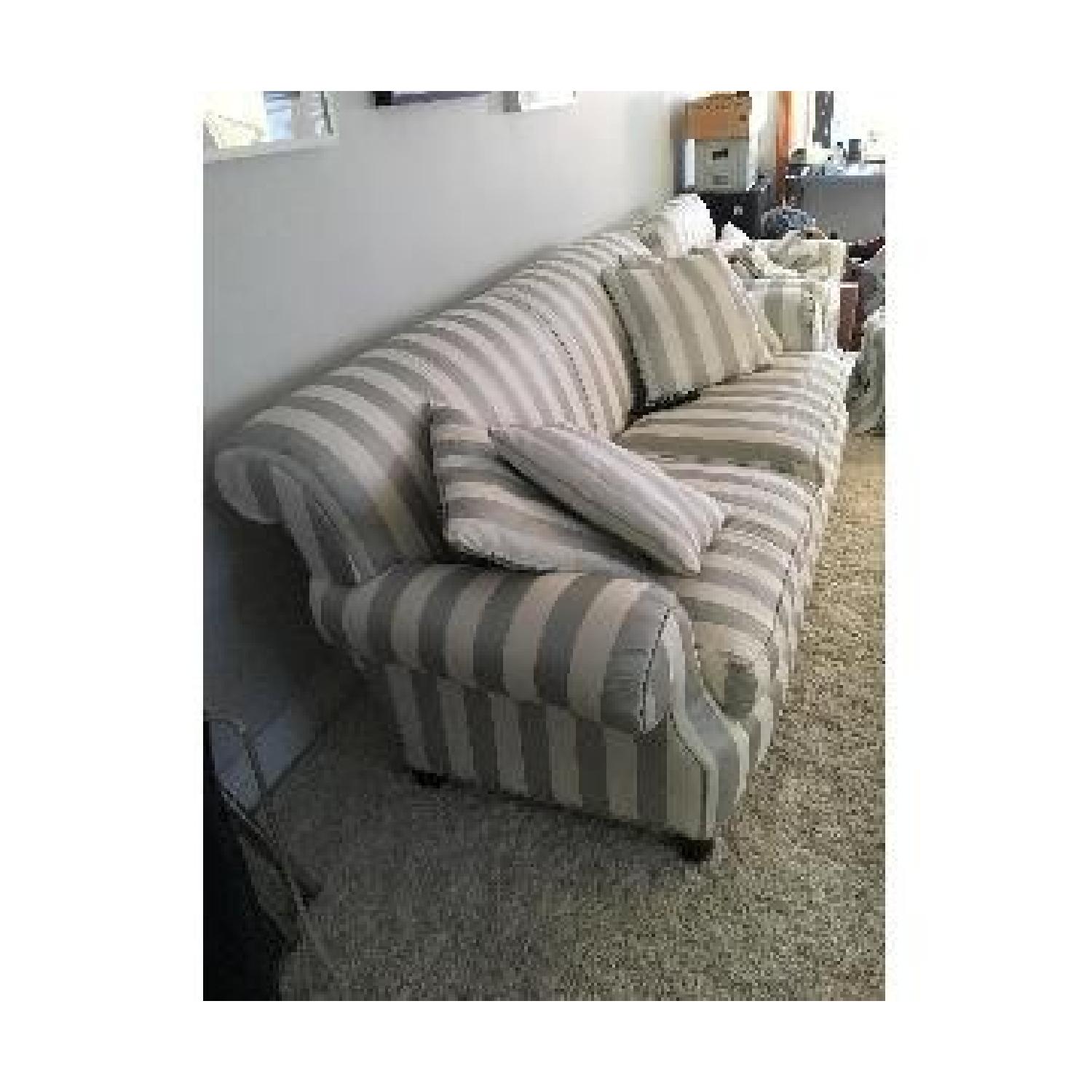 Baker Sofa Reupholstered in Kravet Fabric - image-3