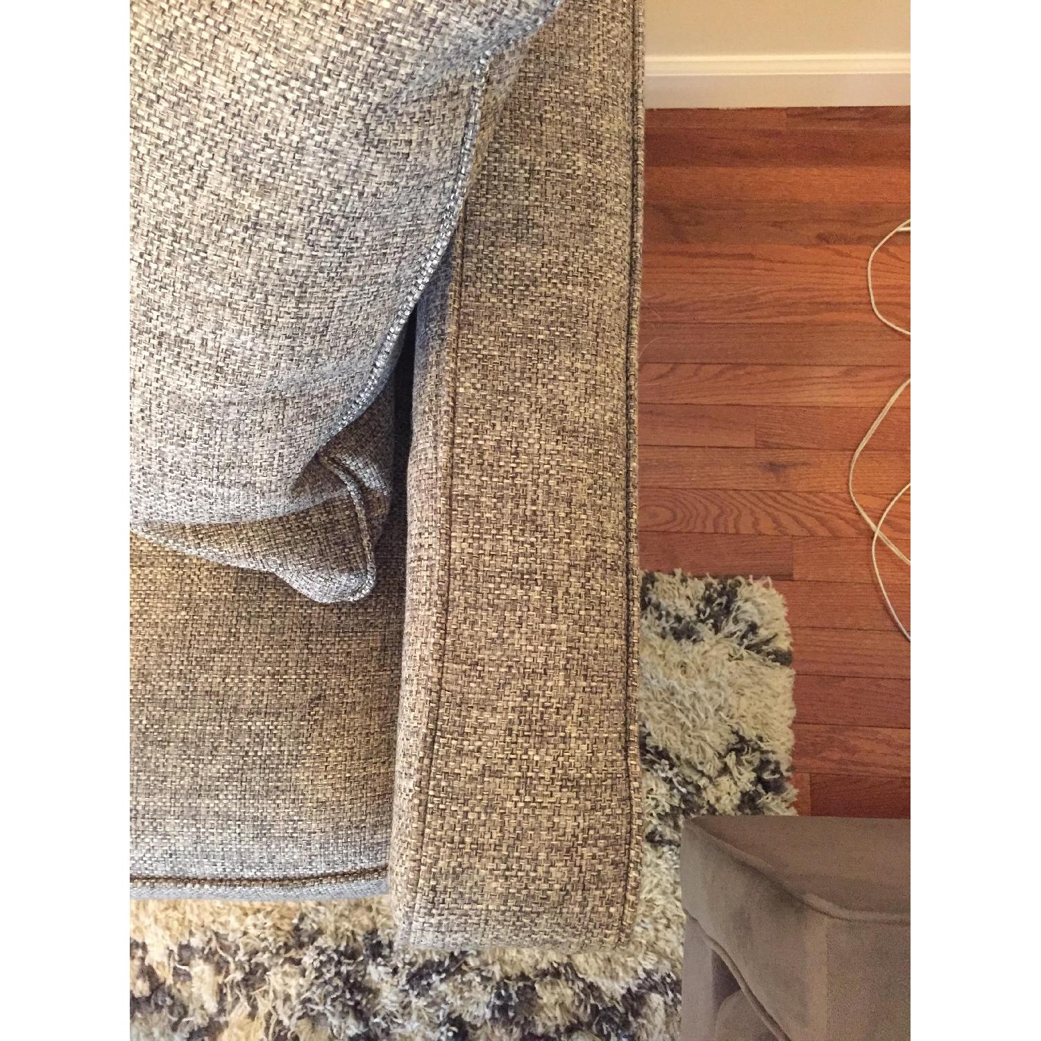 Ashley's Chento Contemporary Loveseat in Jute Color - image-7