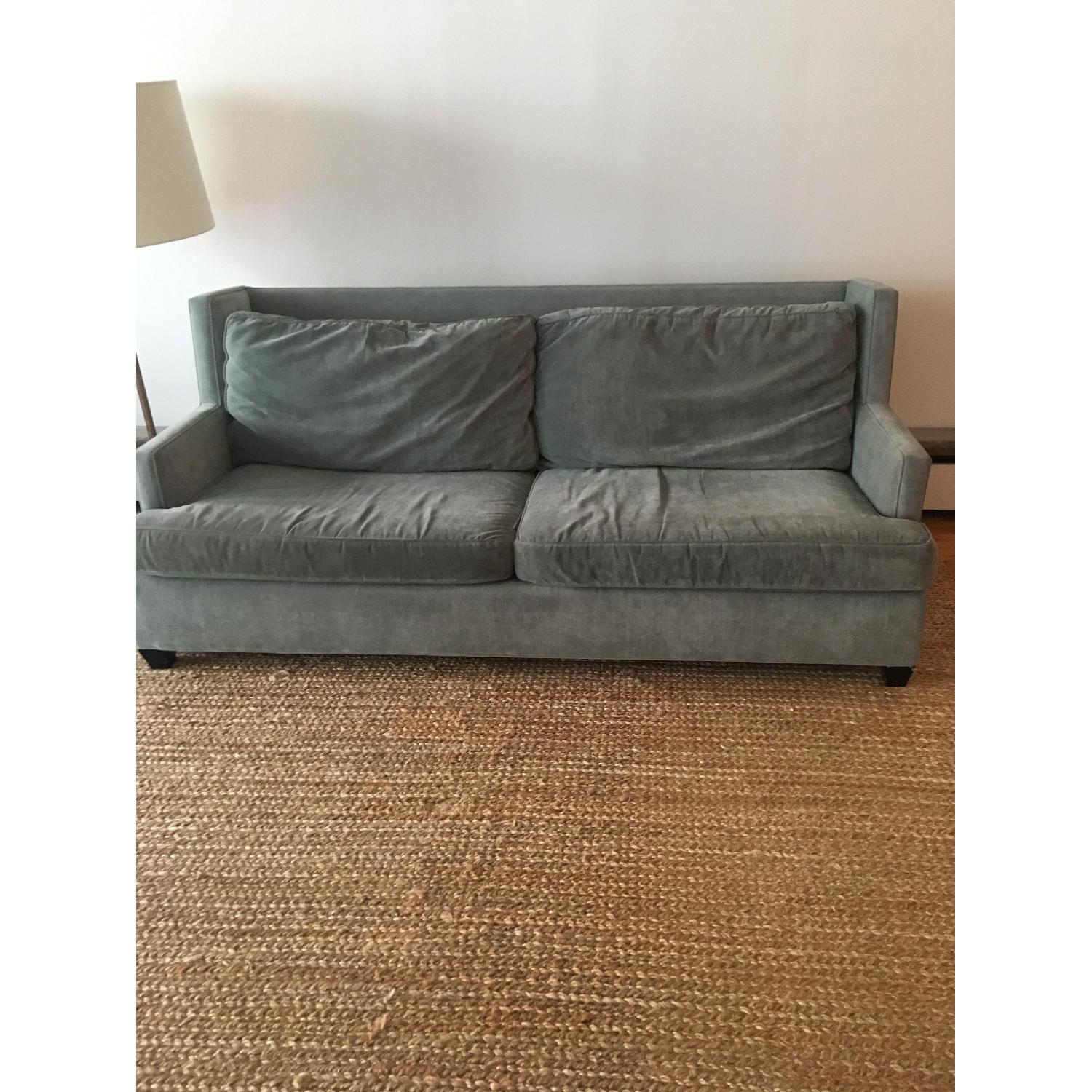 Mitchell Gold + Bob Williams Microsuede Sofa - image-1