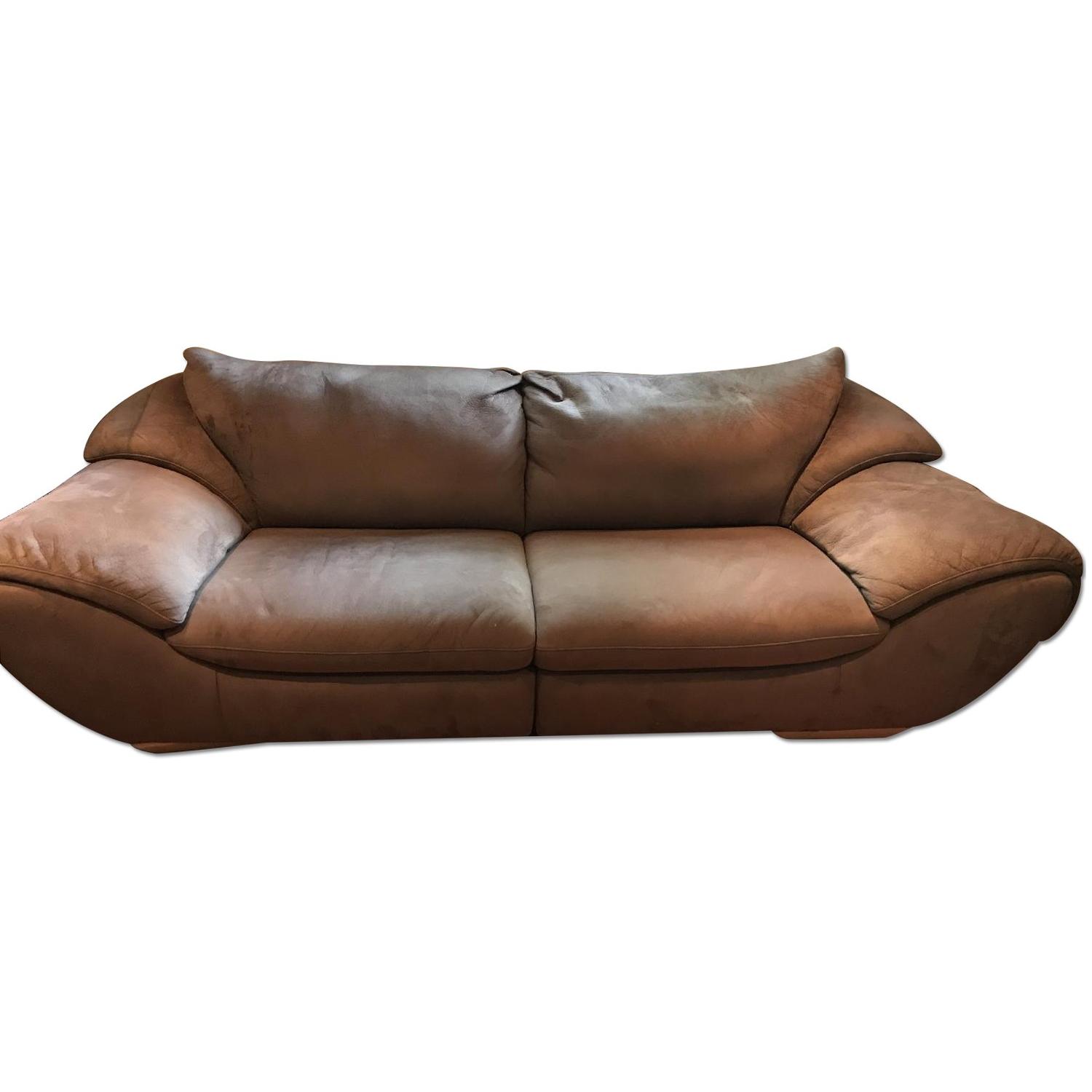 Natuzzi Gouffrage Sofa + Loveseat - image-0