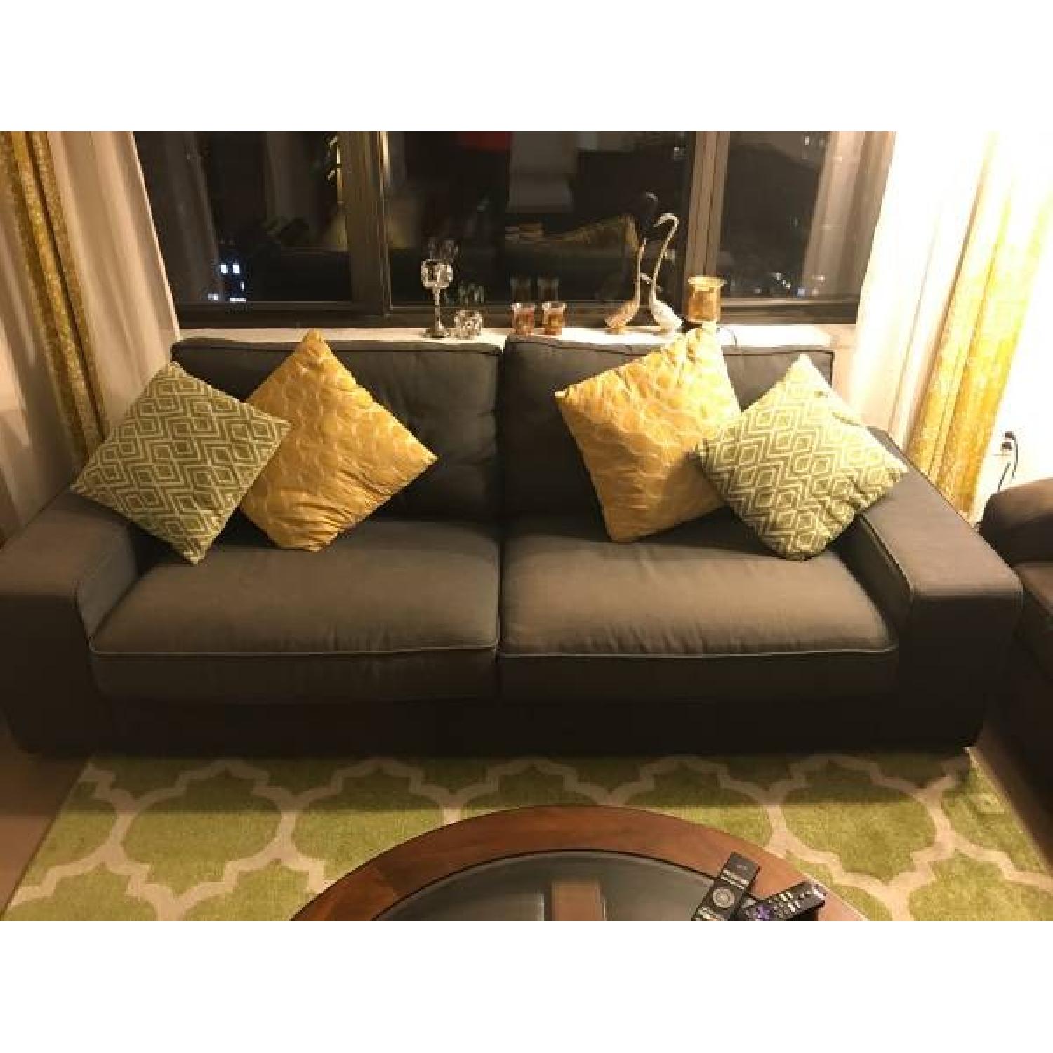 Ikea Kivik Grey Sofa - image-1