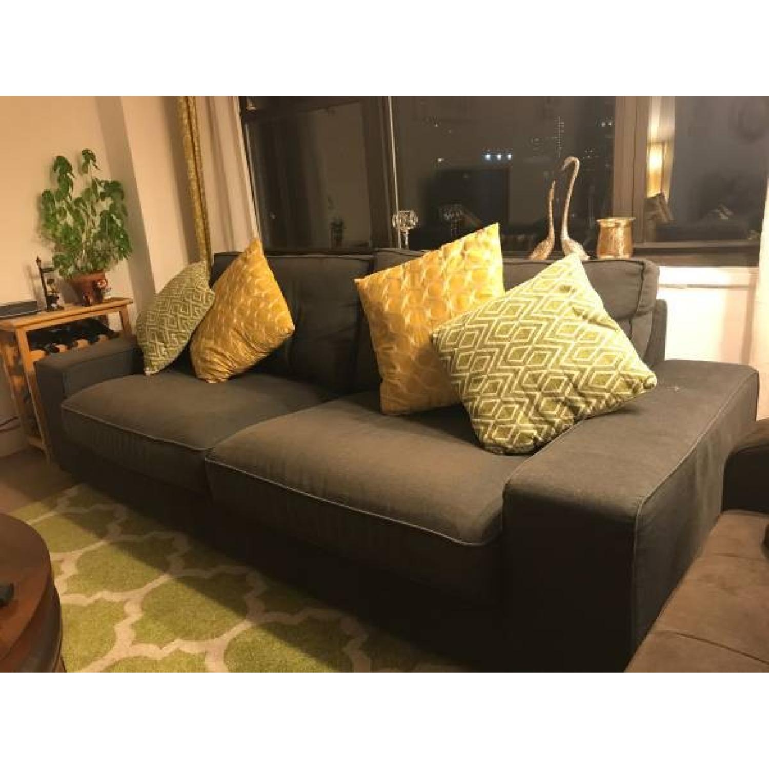 Ikea Kivik Grey Sofa - image-2