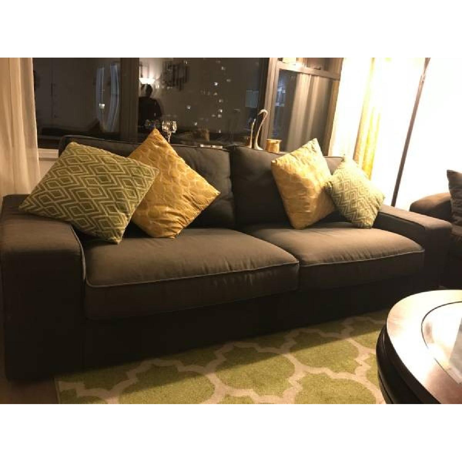 Ikea Kivik Grey Sofa - image-3