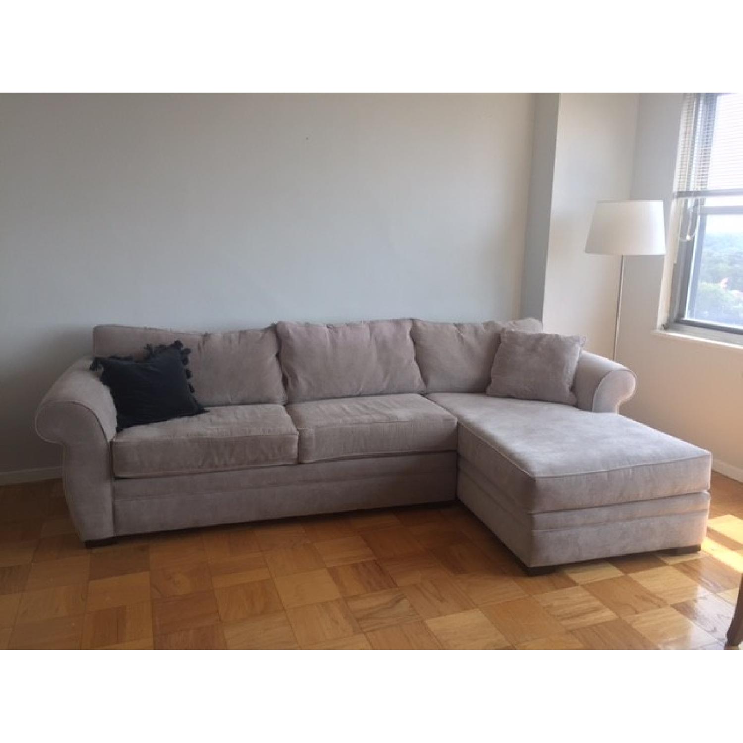 Macy's Queen Sleeper Sectional Sofa AptDeco