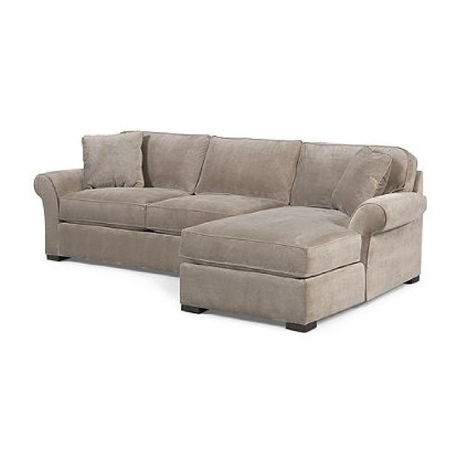 Macy's Queen Sleeper Sectional Sofa AptDeco