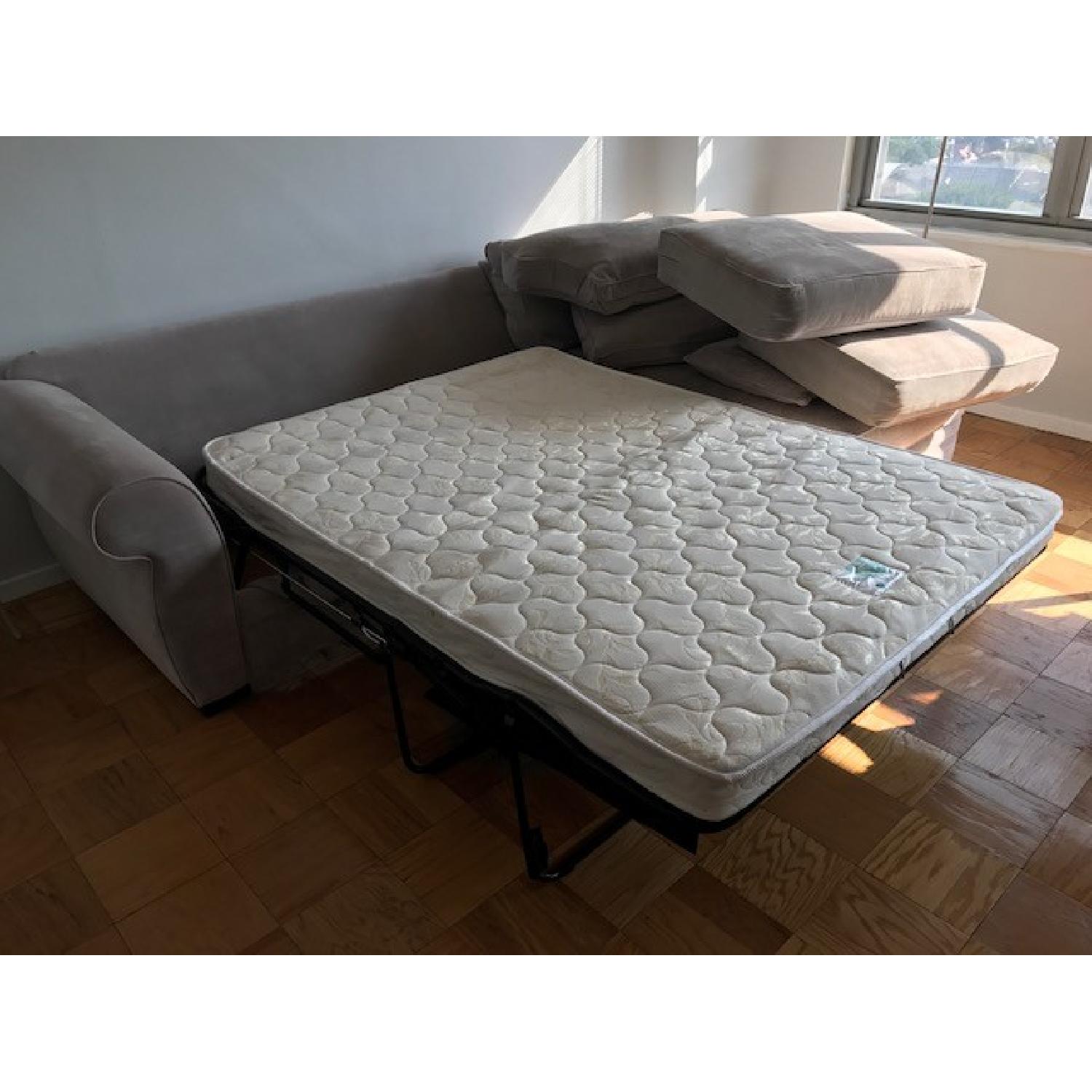 Macy's Queen Sleeper Sectional Sofa AptDeco