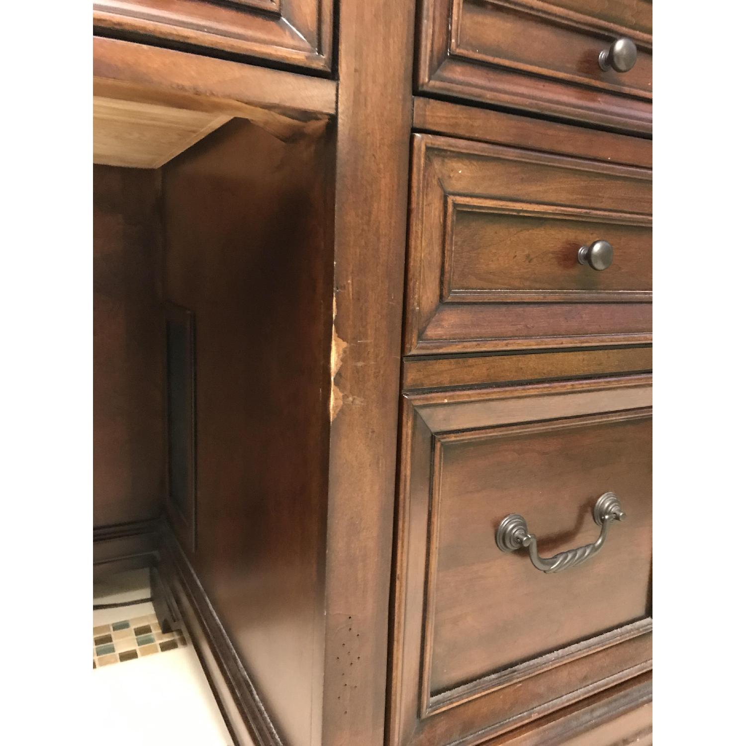 Macy's Desk w/ Credenza & Hutch - image-5