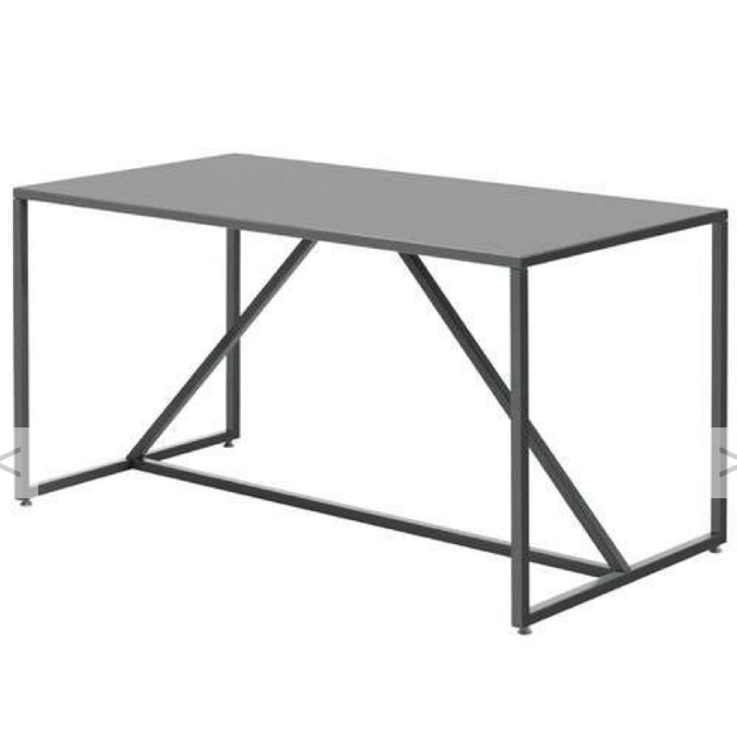 Blu Dot Strut Medium Desk in Ivory - image-1