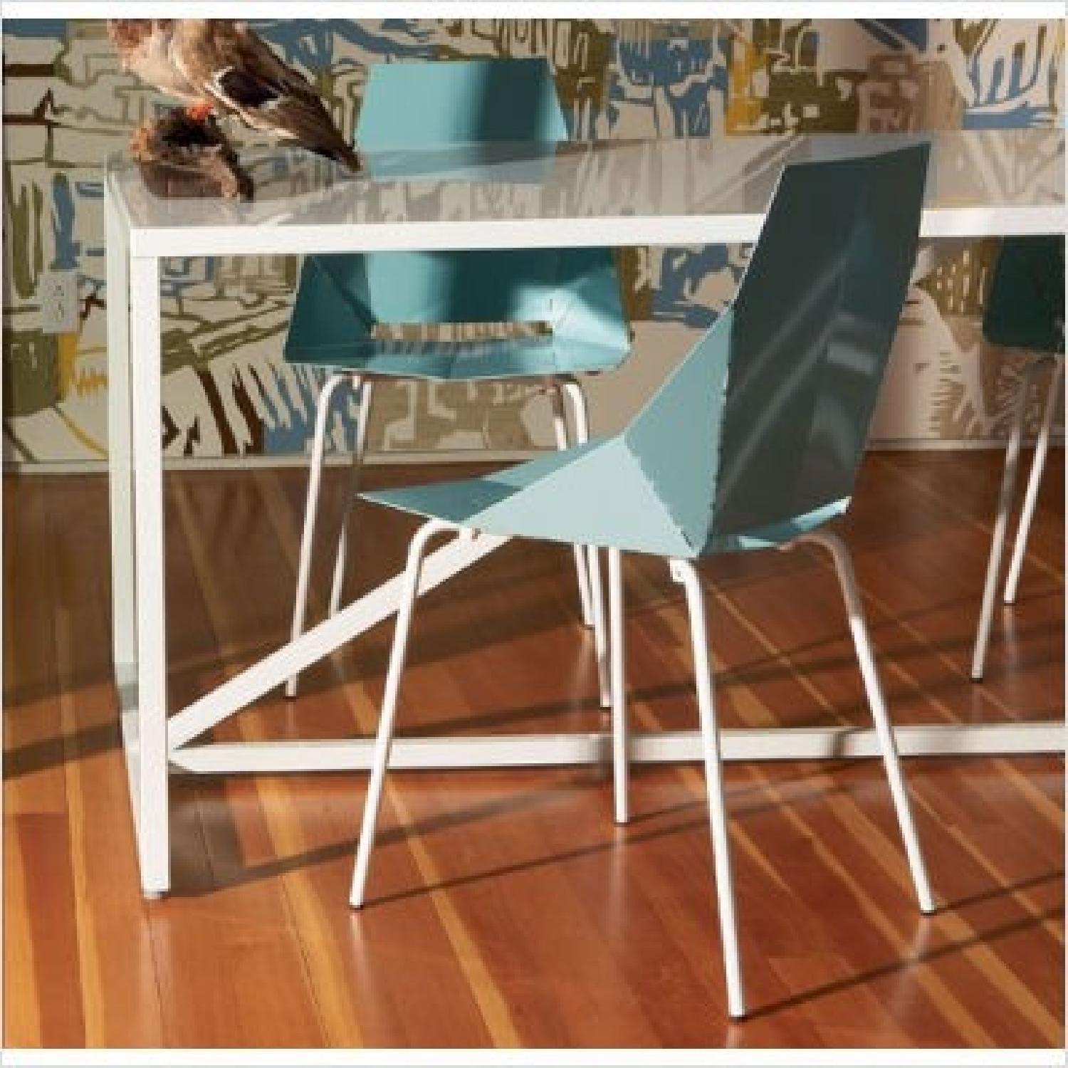 Blu Dot Strut Medium Desk in Ivory - image-2