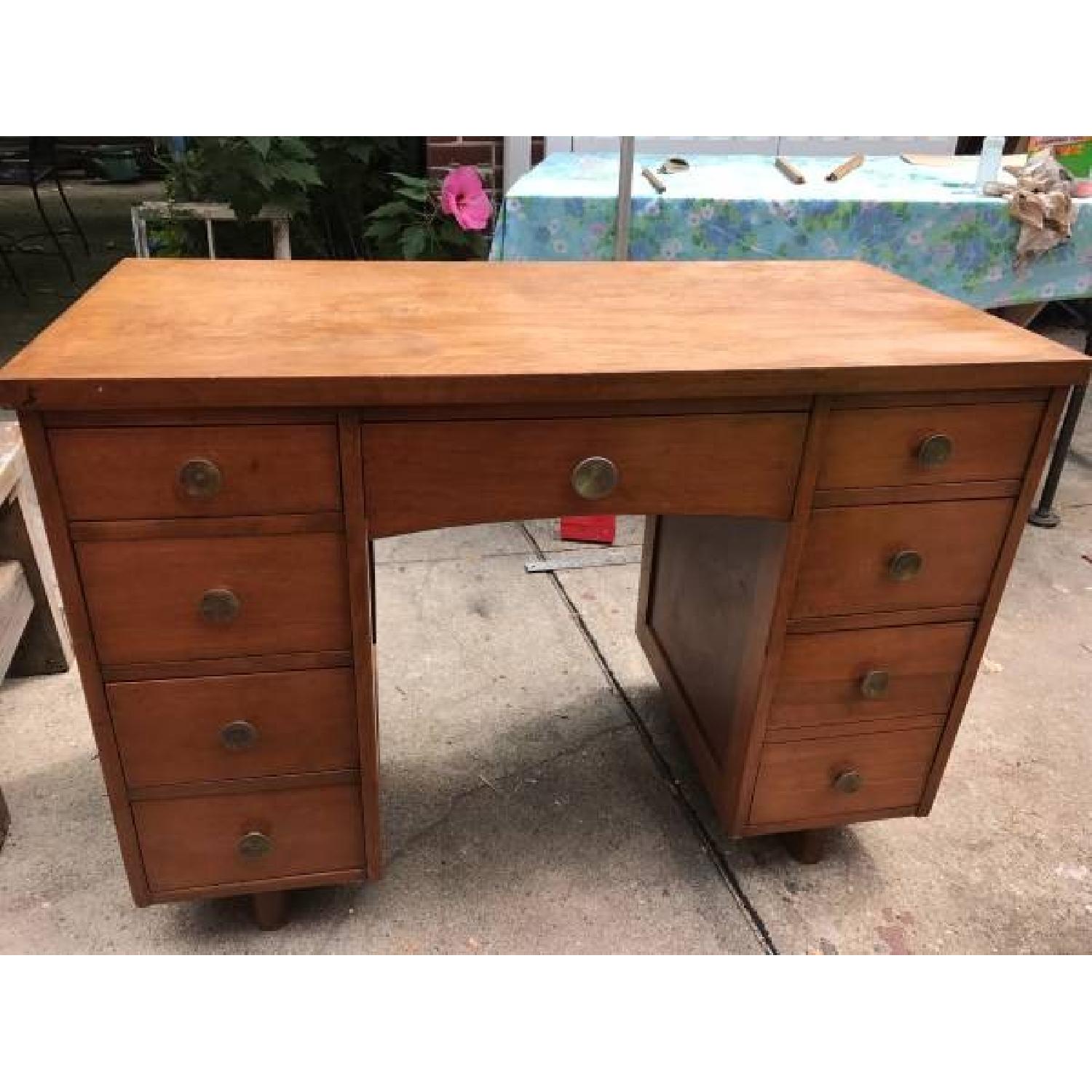 Standard Furniture Mid Century Modern Desk - image-2