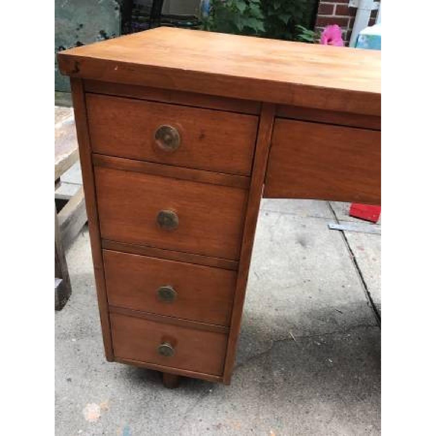 Standard Furniture Mid Century Modern Desk - image-8