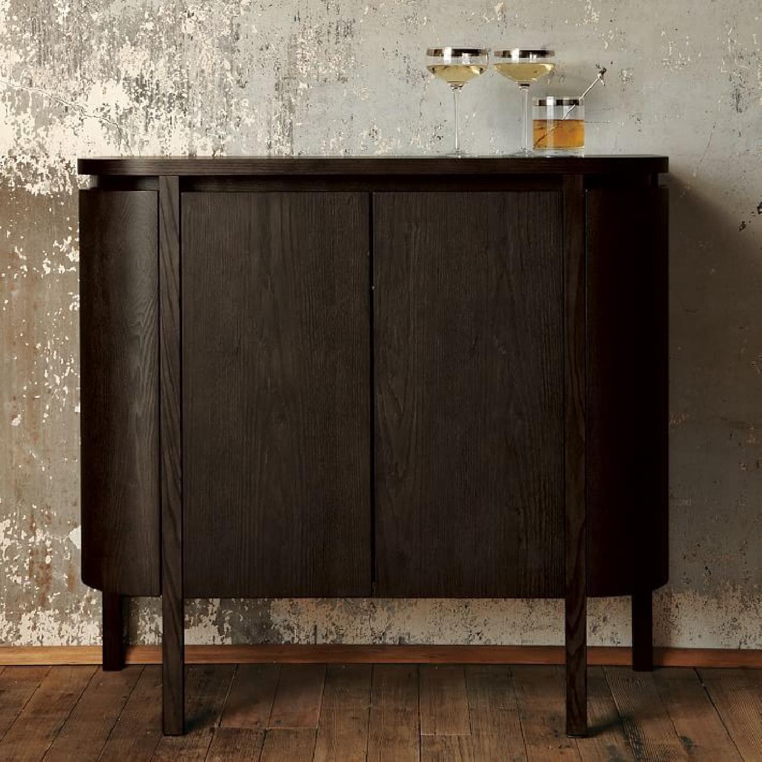 West Elm Curved Front Bar Cart - image-4
