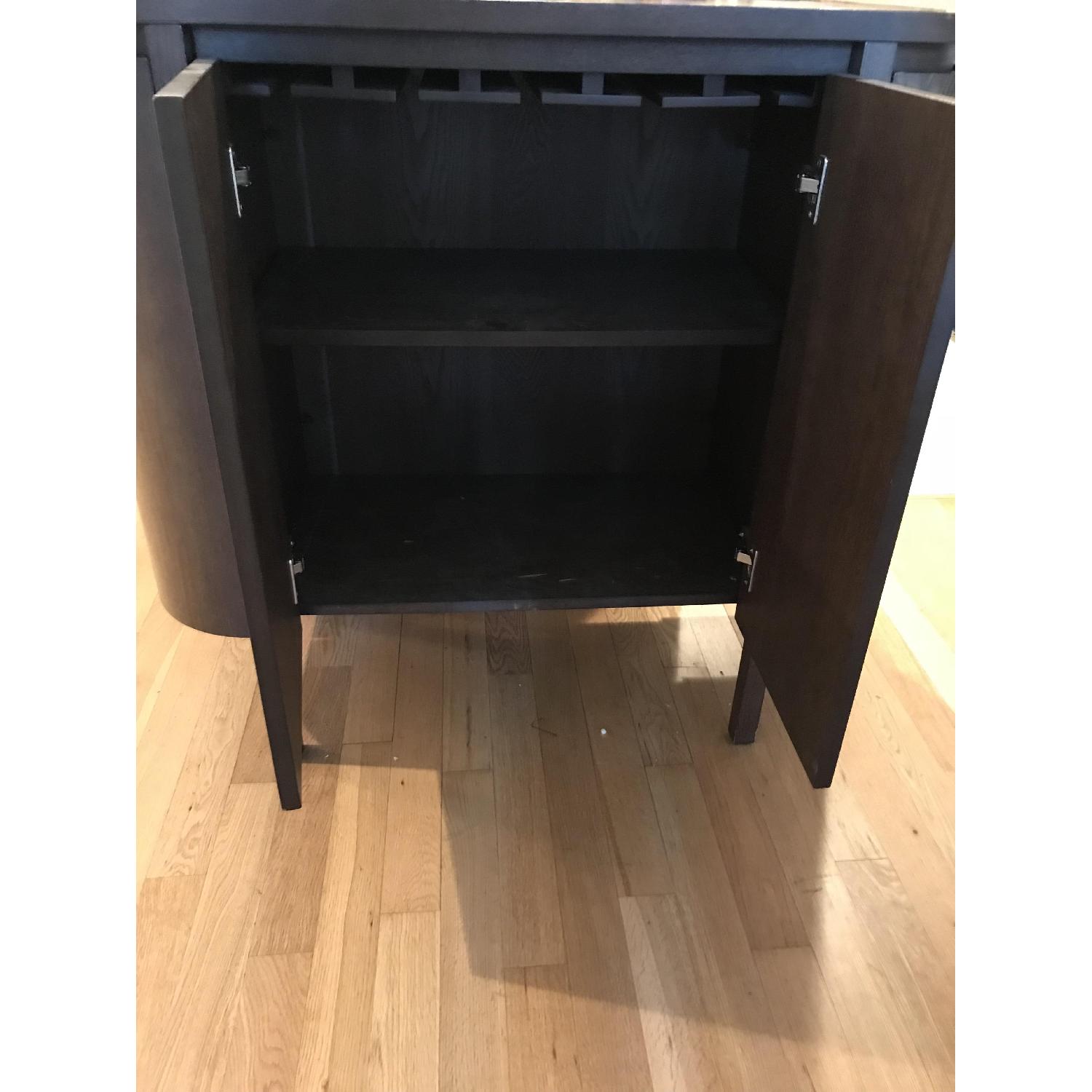 West Elm Curved Front Bar Cart - image-6
