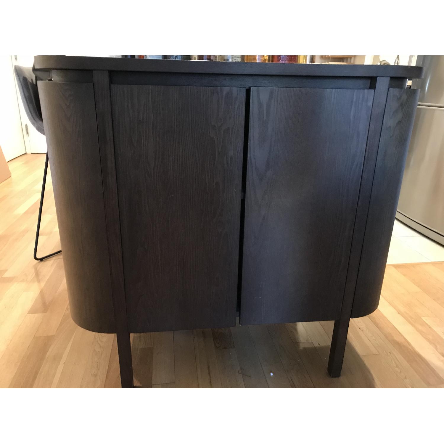 West Elm Curved Front Bar Cart - image-7