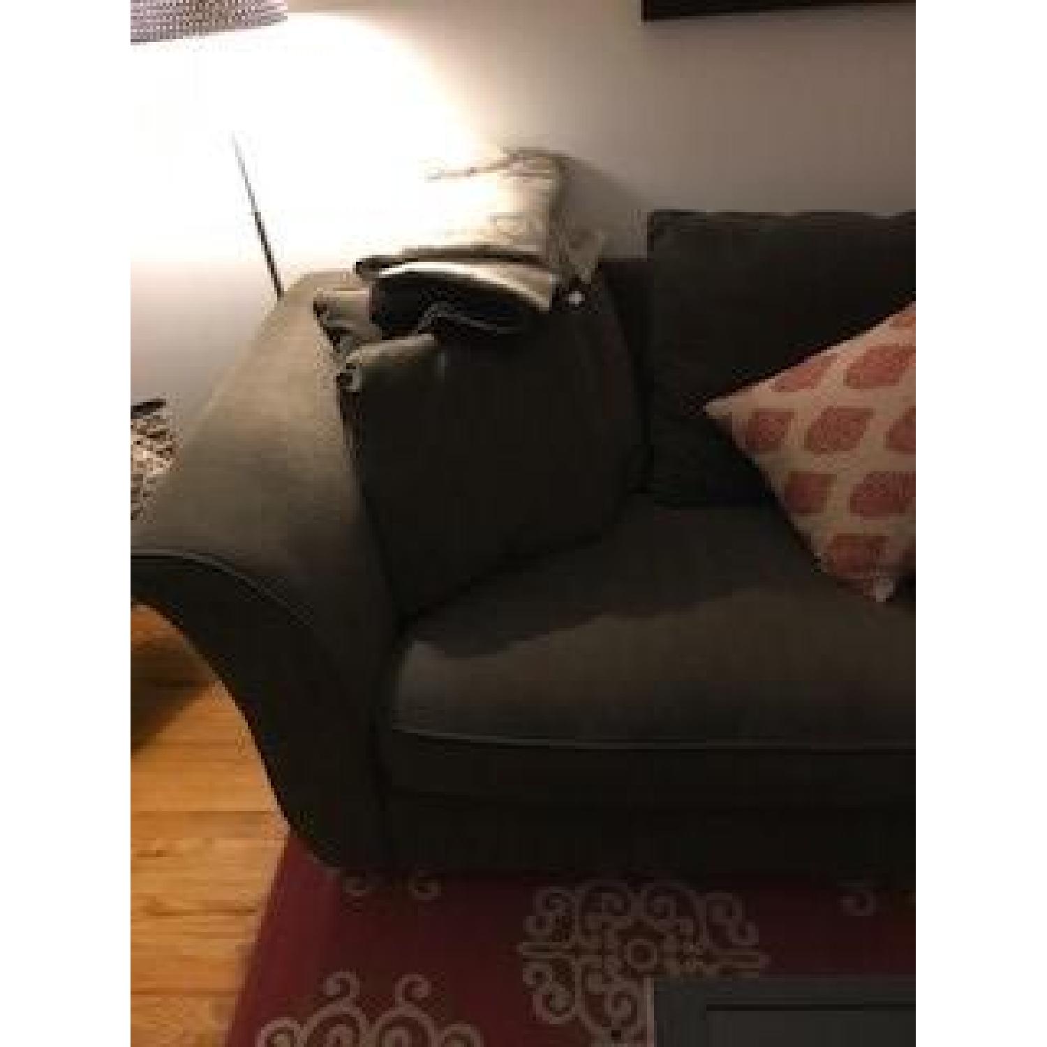 Jennifer Convertibles Brown Sofa - image-1