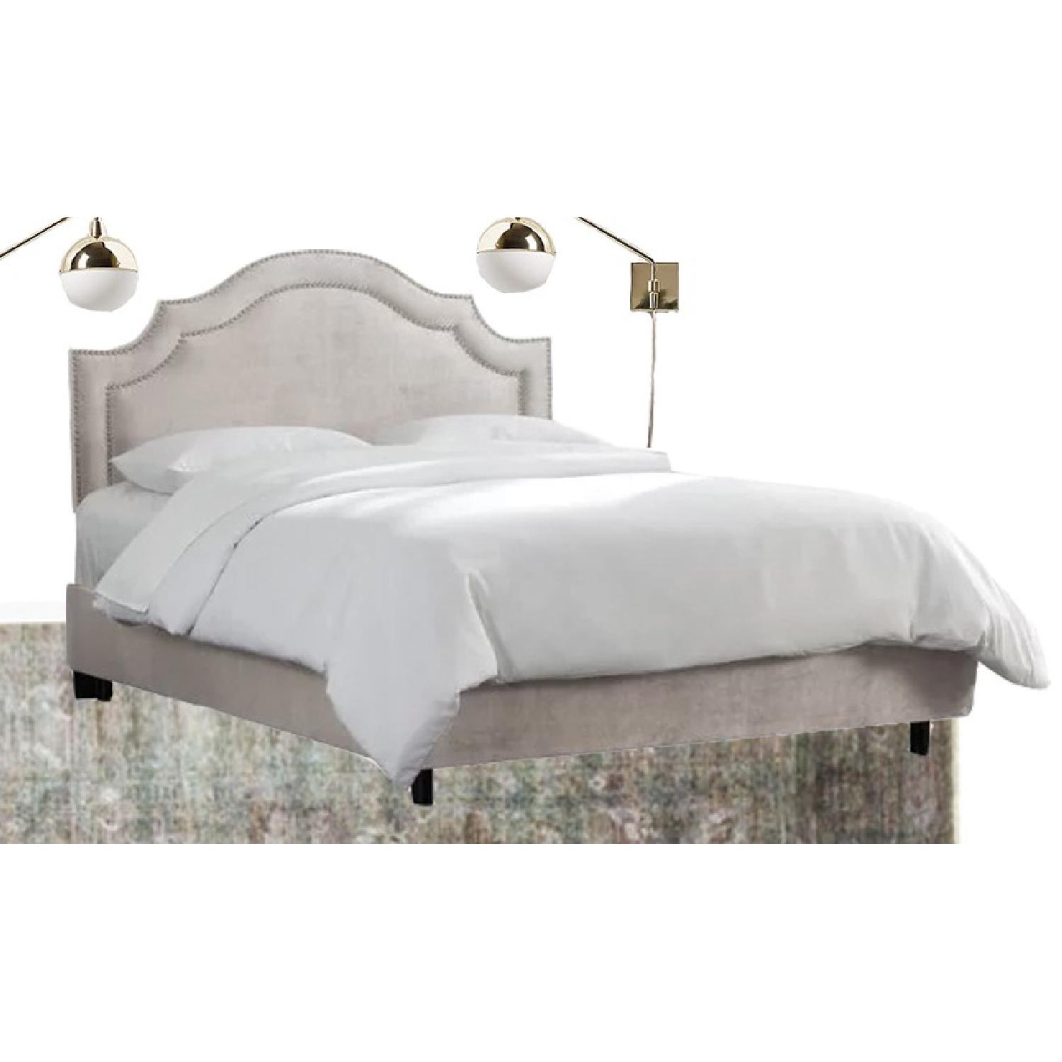 Restoration Hardware Jameson Fabric King Size Bed - image-3