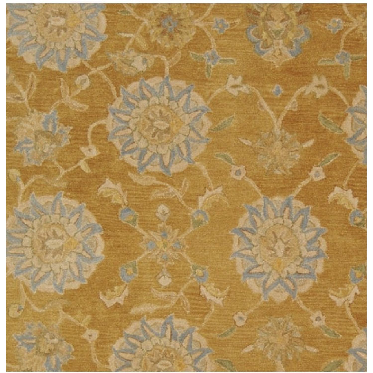 Safavieh Anatolia Handmade Gold & Blue Medallion Wool Rug - image-2