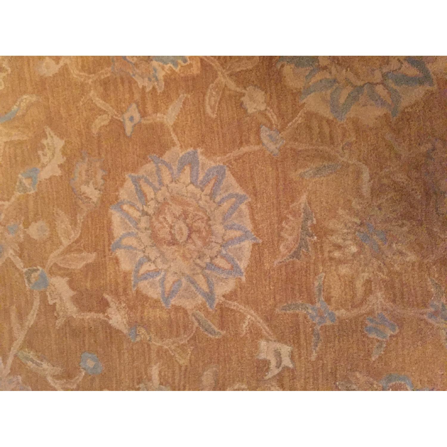 Safavieh Anatolia Handmade Gold & Blue Medallion Wool Rug - image-4