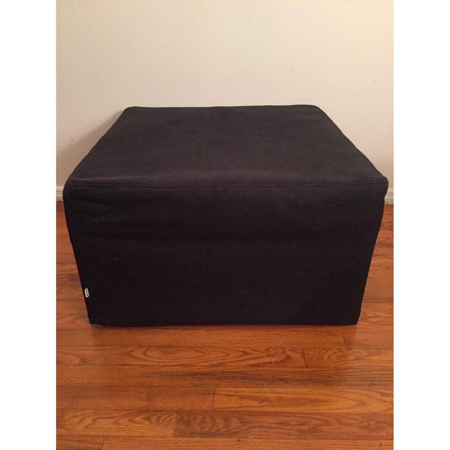 BoConcept Xtra Footstool w/ Ssleeping Function in Custom Fabric - image-1