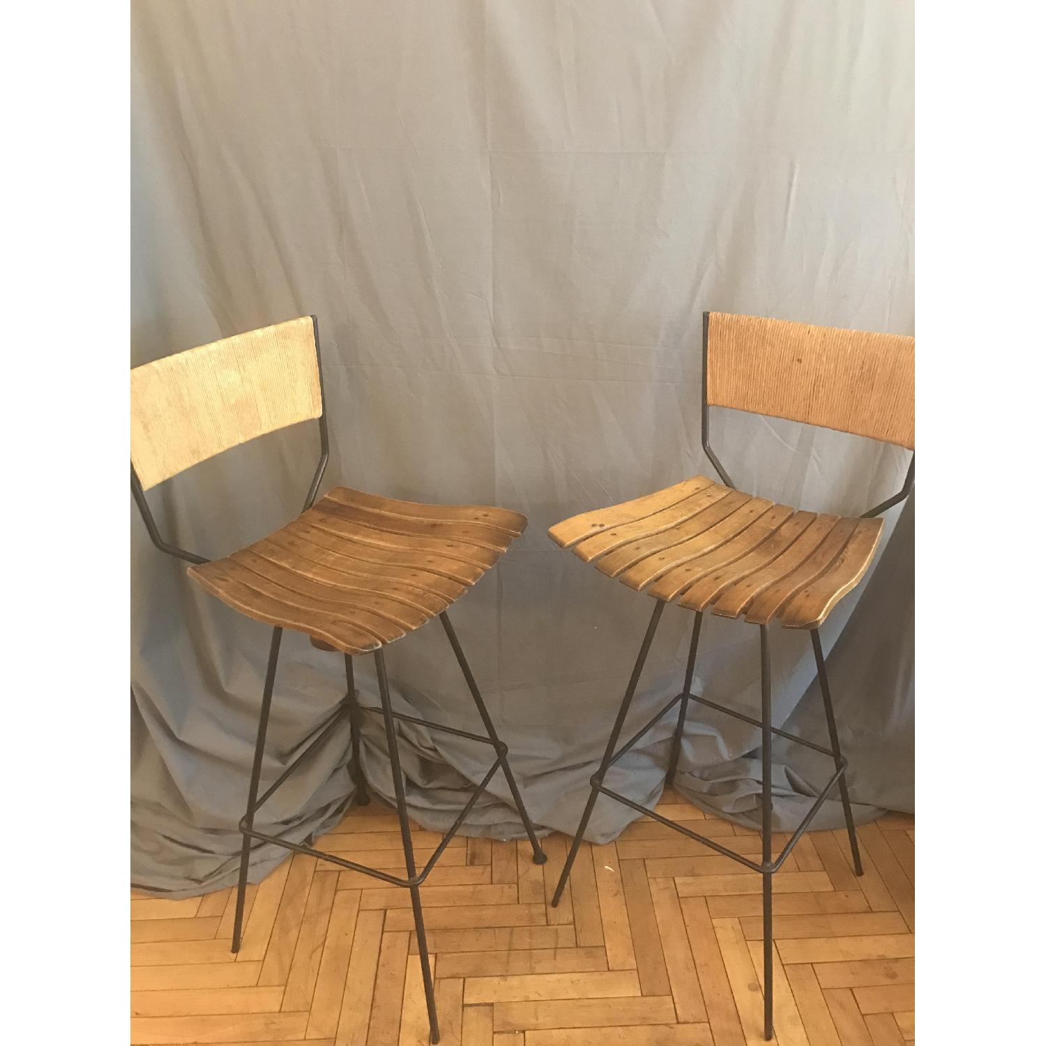 Wooden Bar Stools - image-1