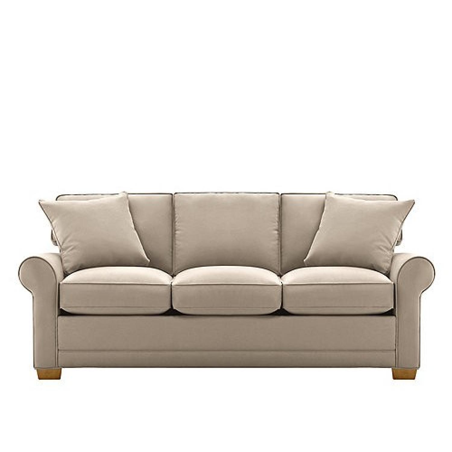 Raymour & Flanigan Beige 3 Seater Sofa - image-0
