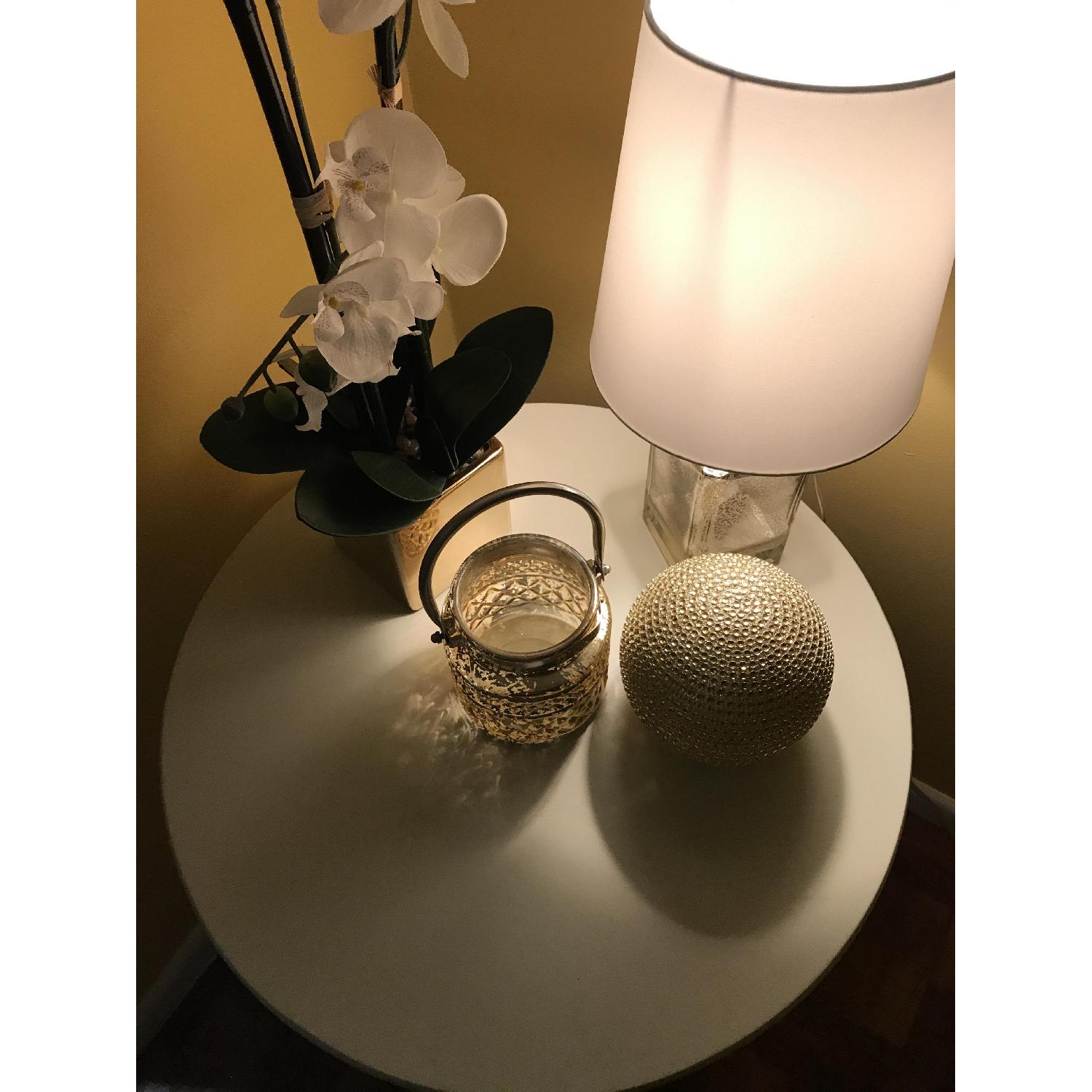 Ikea White Side Table - image-2