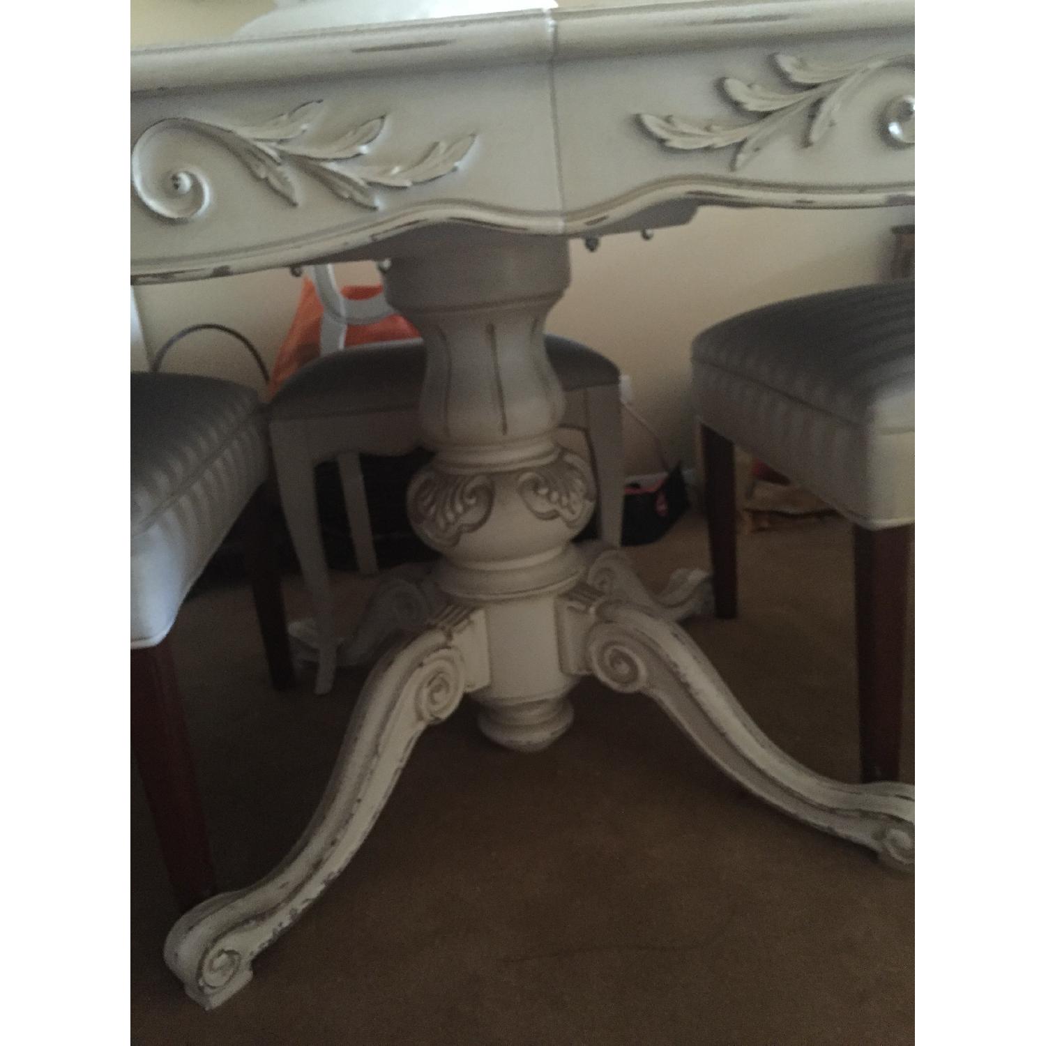 Domain Furniture Italian Style Cream Extending Dining Table - image-2