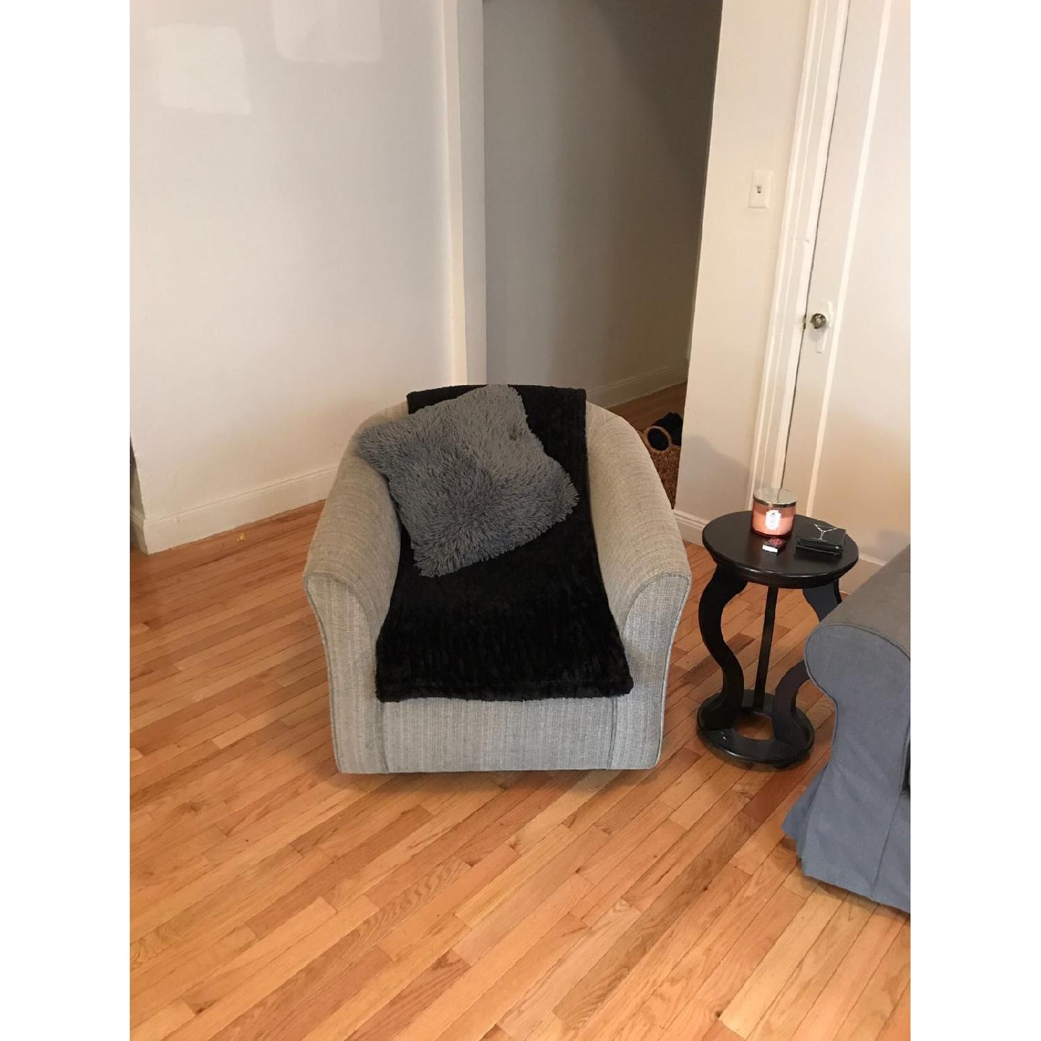 Ikea 3 Seater Sofa + Accent Chair - image-2