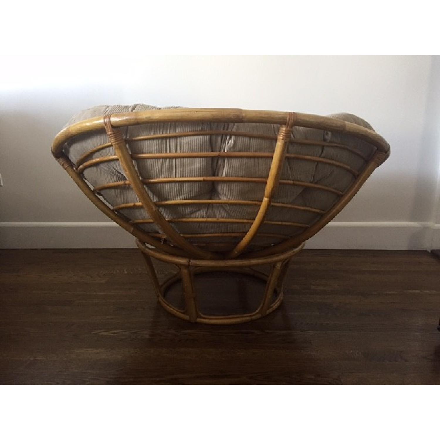 Pier 1 Papasan Bowl Chair - image-3