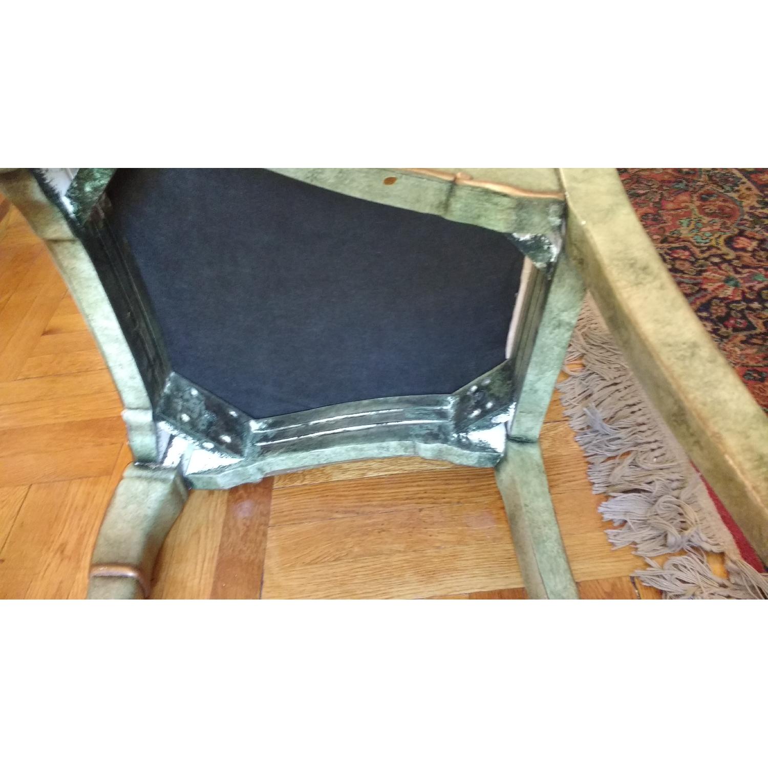 Solid Wood Hand Painted Italian Style Chairs - image-5