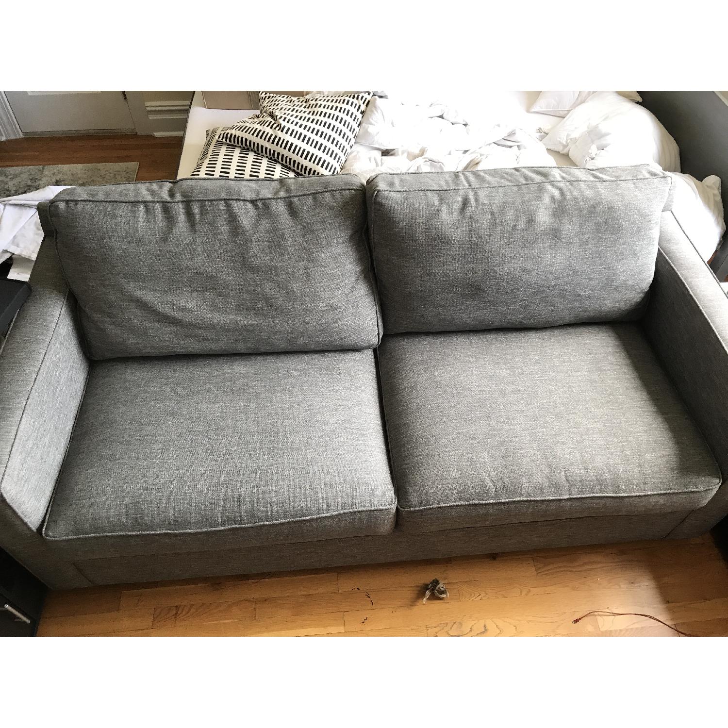 Crate & Barrel Davis Sofa in Ash - image-1