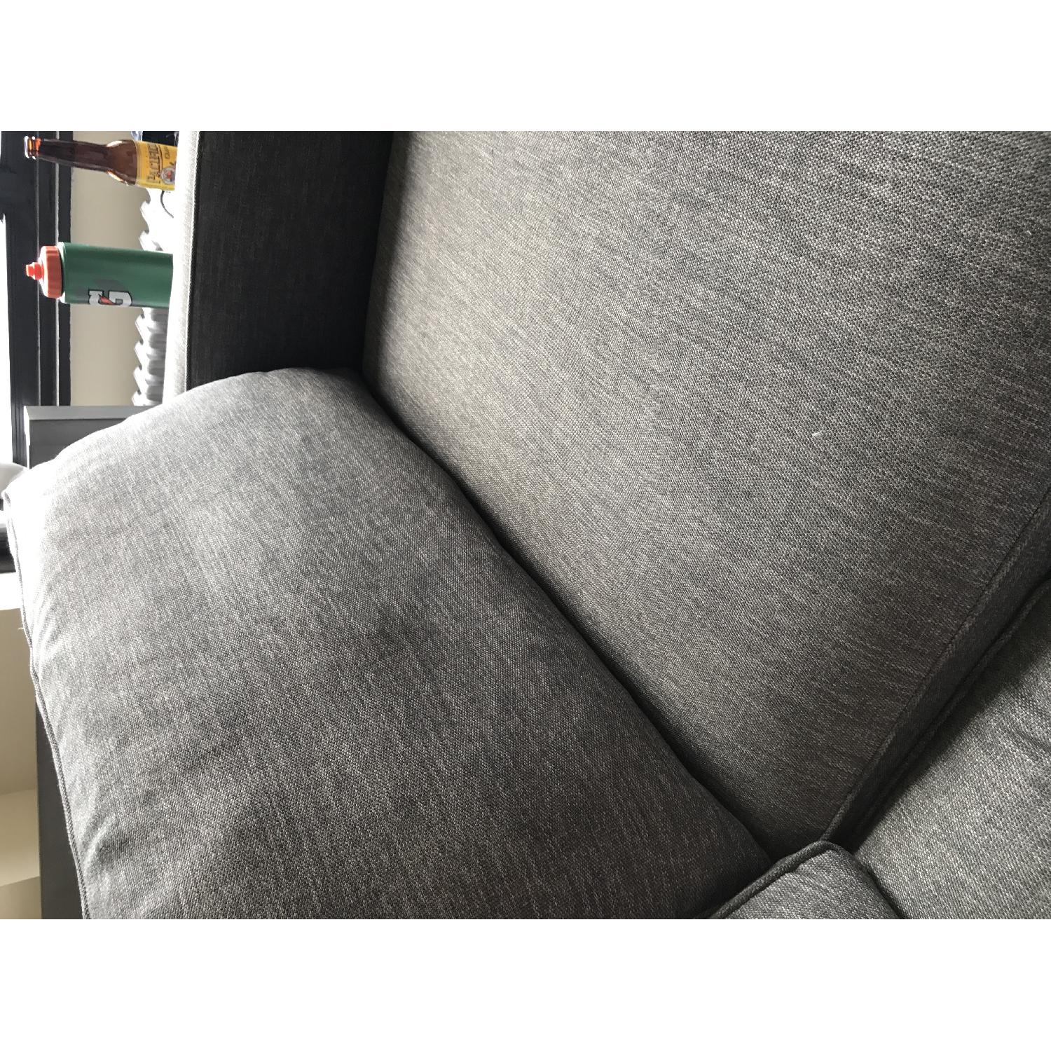 Crate & Barrel Davis Sofa in Ash - image-4