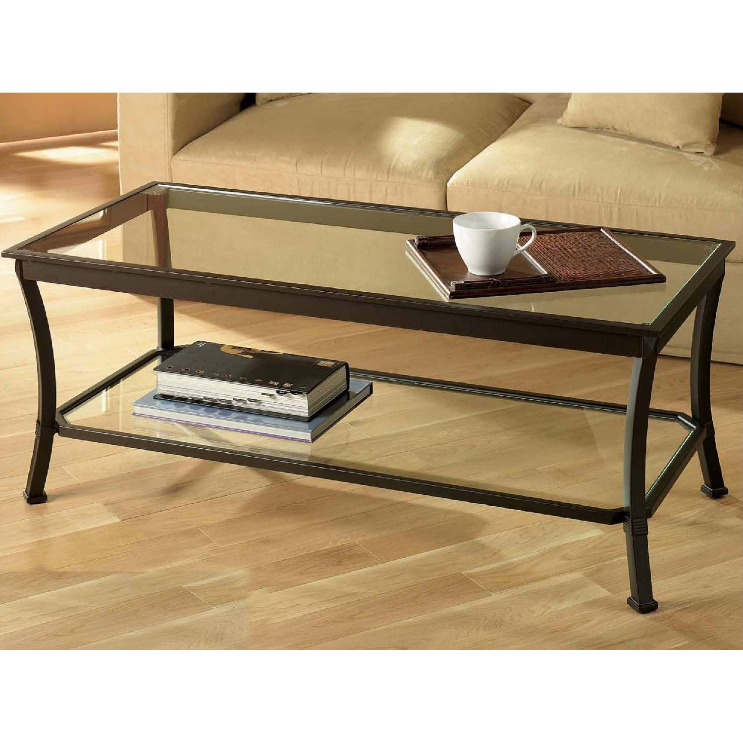Z-Line Designs Massadona Glass Coffee Table - image-4