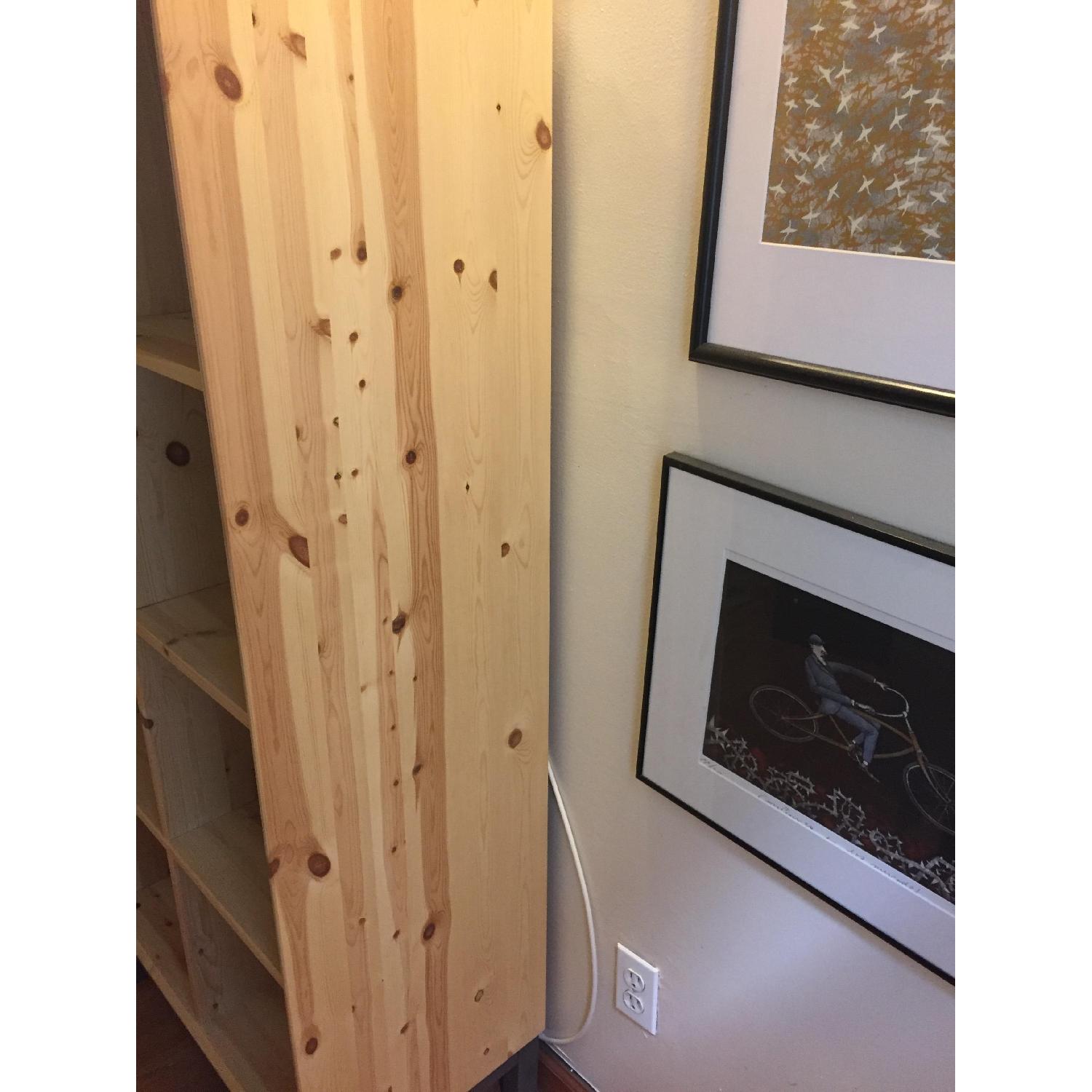 Ikea Nornas Pine & Grey Bookcase - image-4