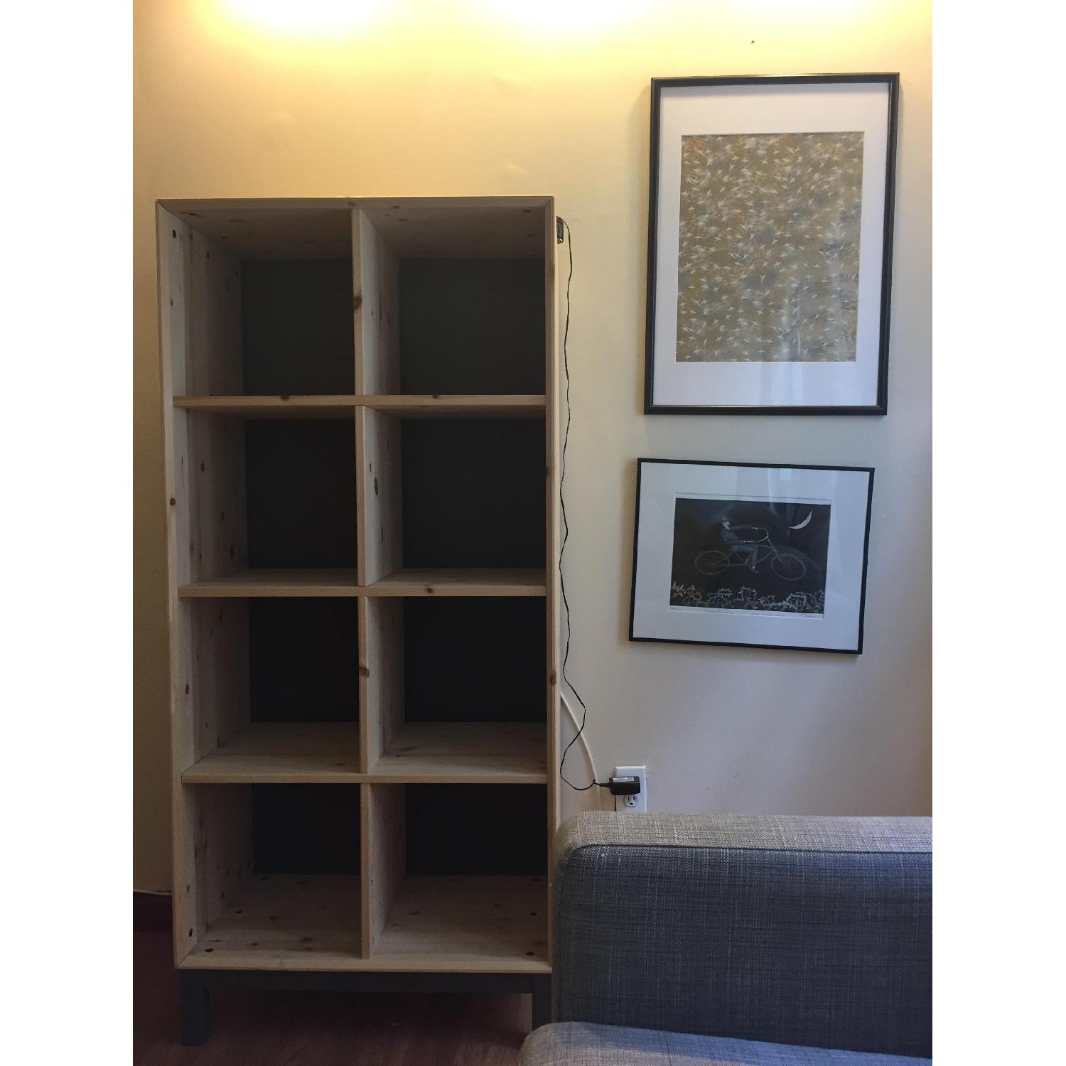 Ikea Nornas Pine & Grey Bookcase - image-6