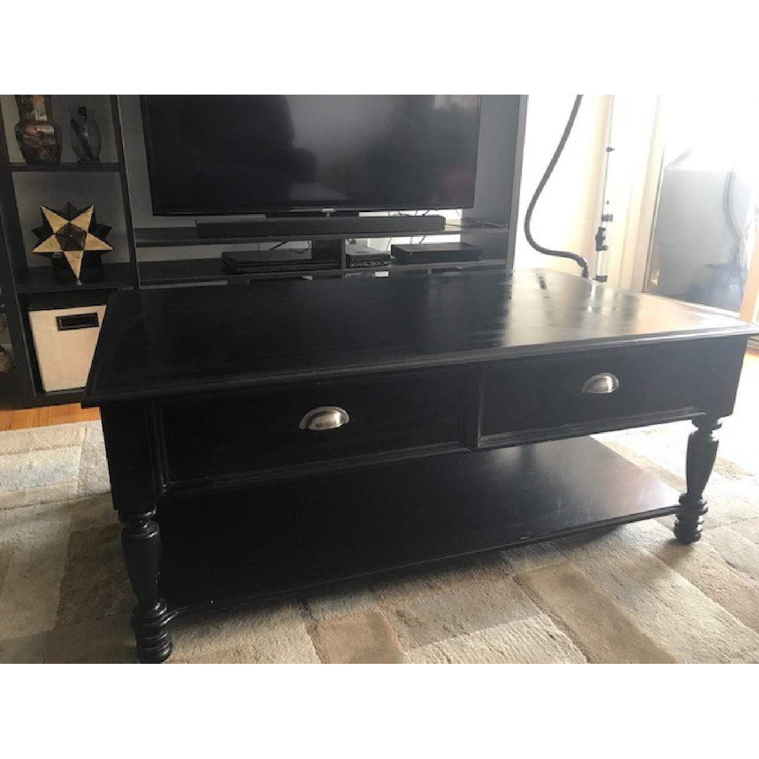 Raymour & Flanigan Lift Top Coffee Table - image-1