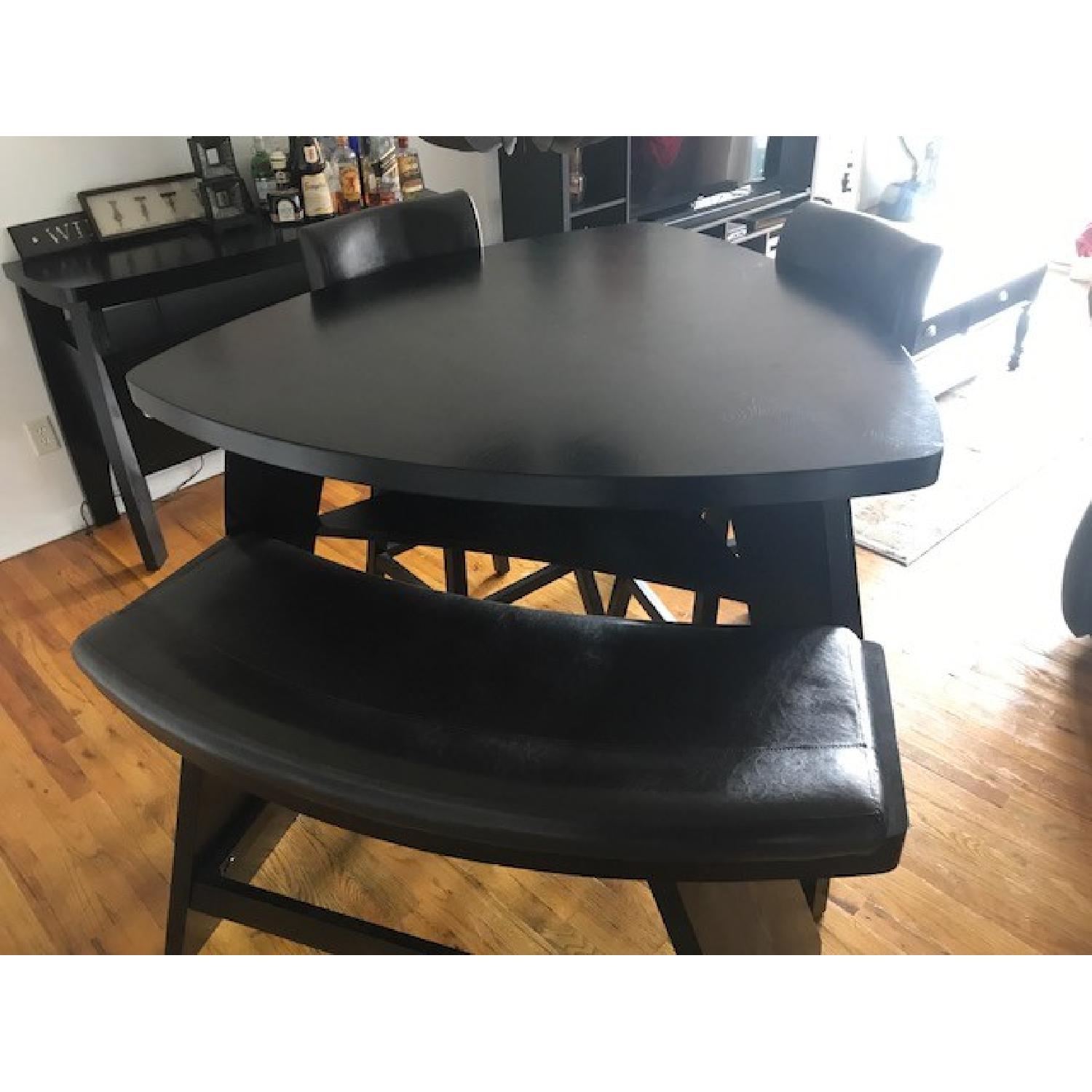 Raymour & Flanigan Pub Height Dining Table + Bar - image-2