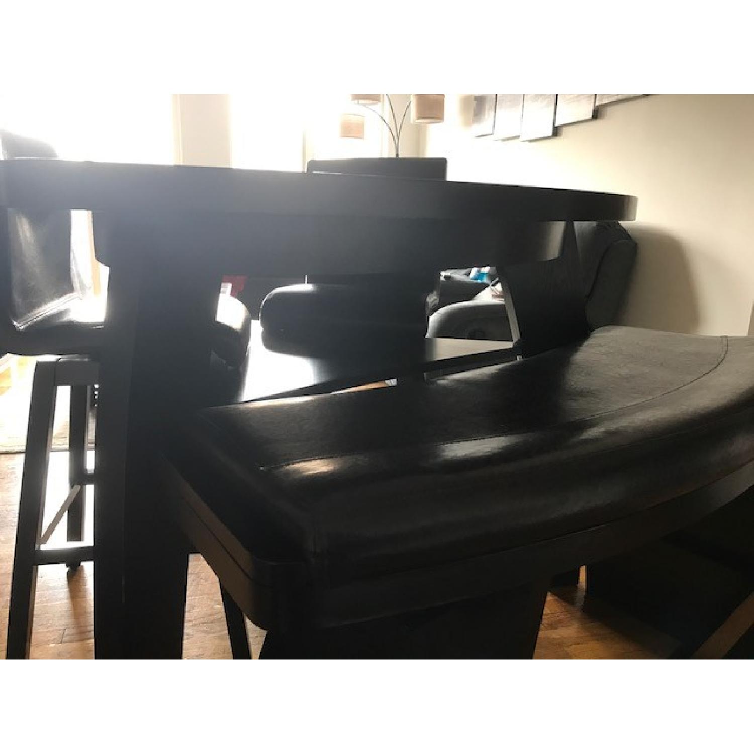 Raymour & Flanigan Pub Height Dining Table + Bar - image-4