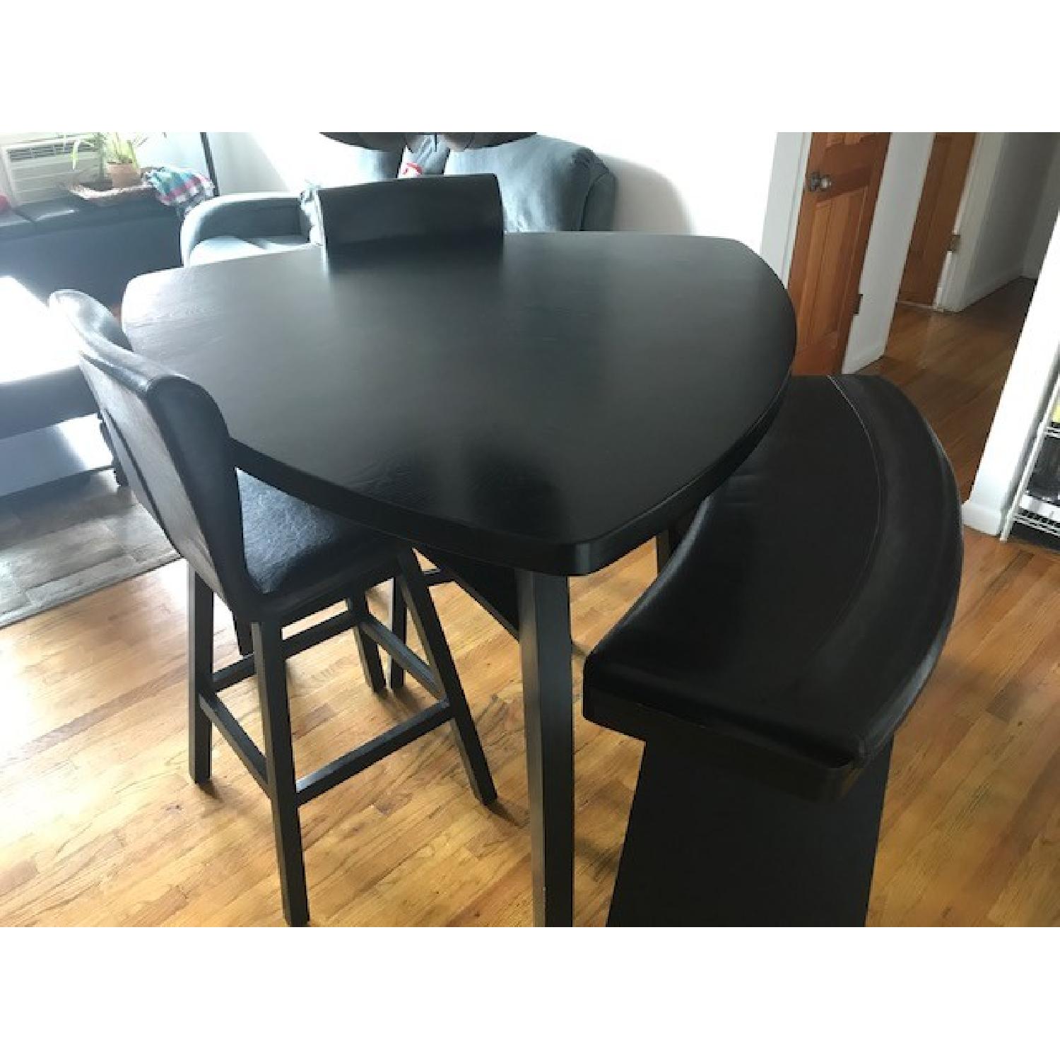 Raymour & Flanigan Pub Height Dining Table + Bar - image-5