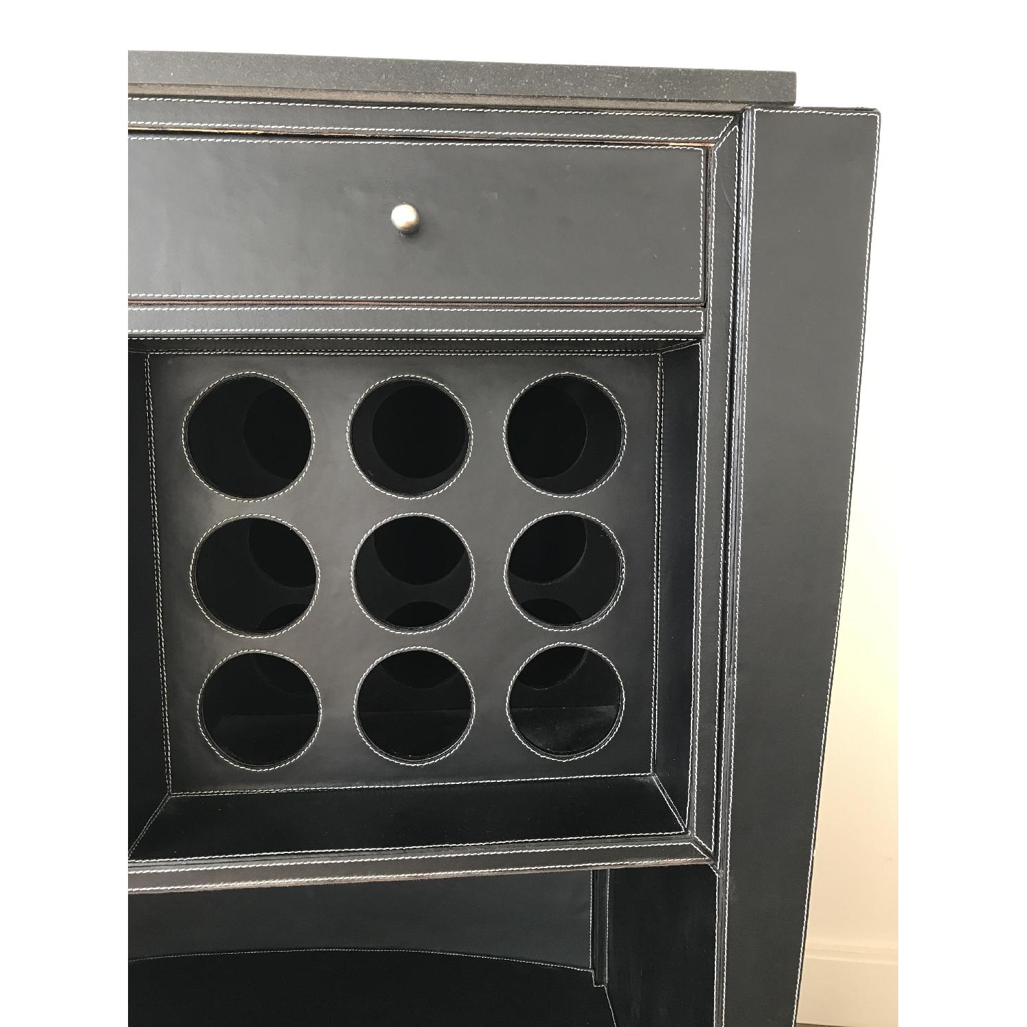 Black Leather Art Deco Bar - image-4