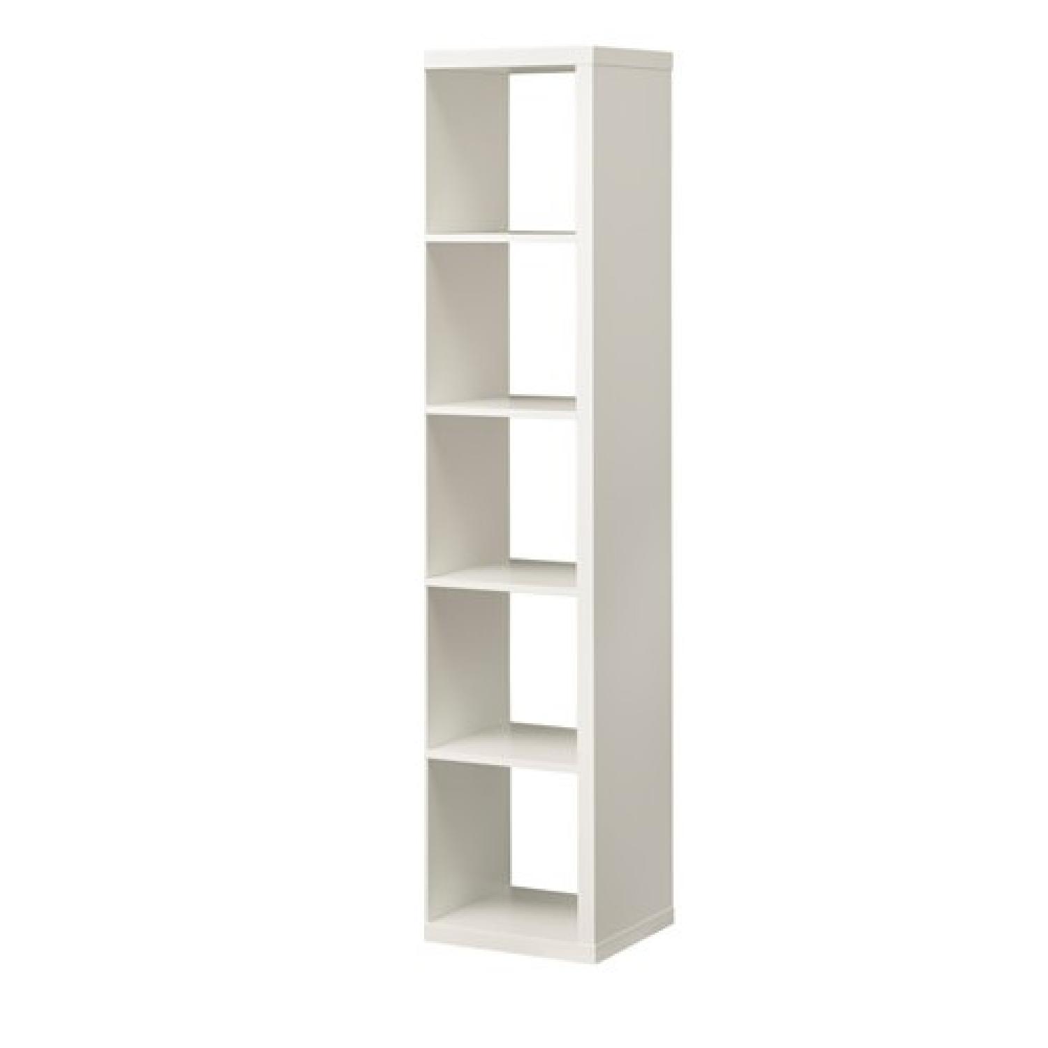 Ikea Kallax White Shelving Units AptDeco