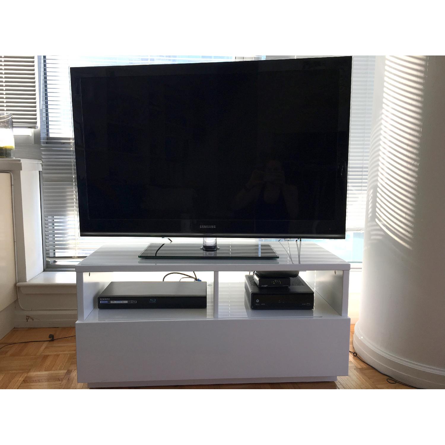 CB2 Chill Mini Media Console - image-1