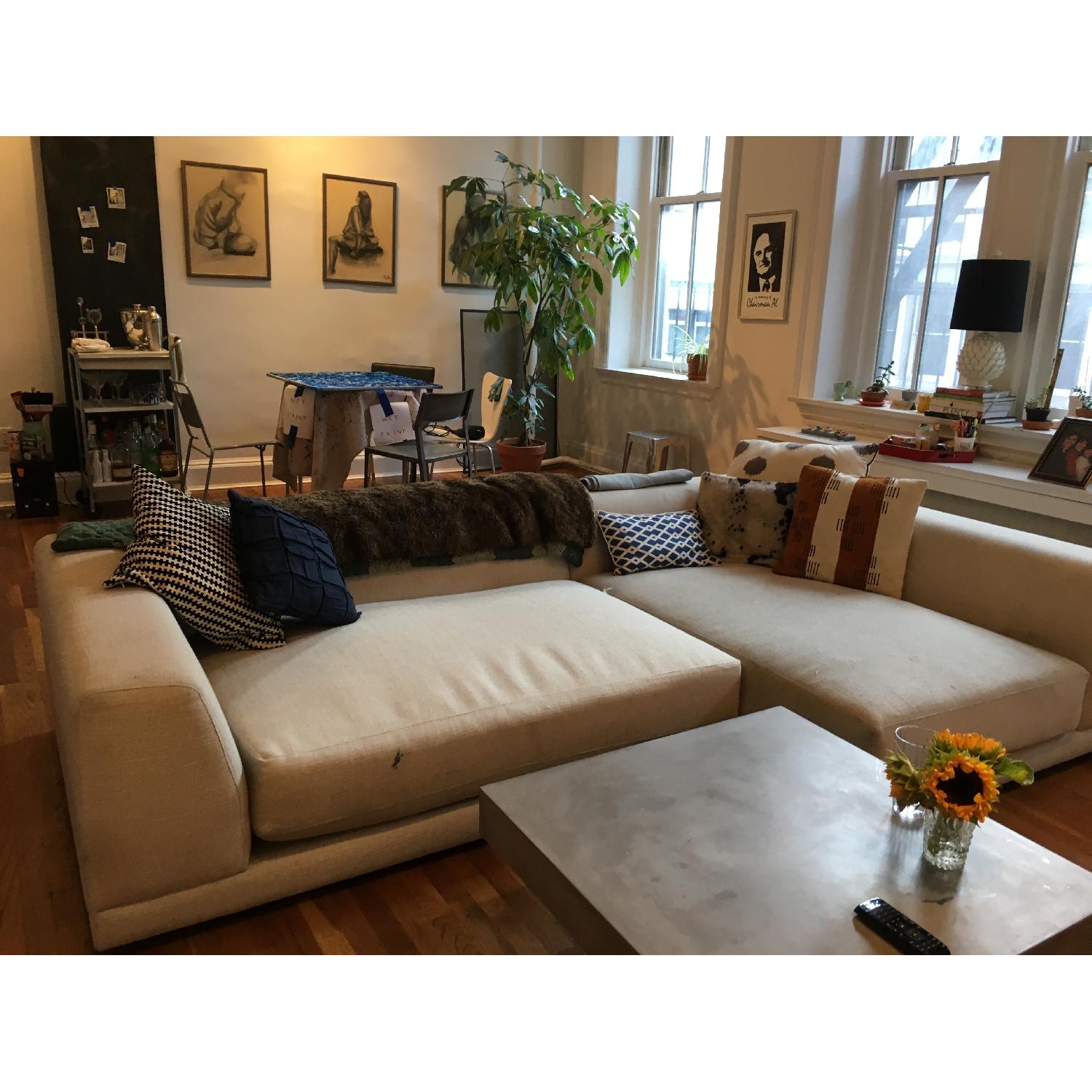 CB2 Uno Left Arm Sofas - image-1