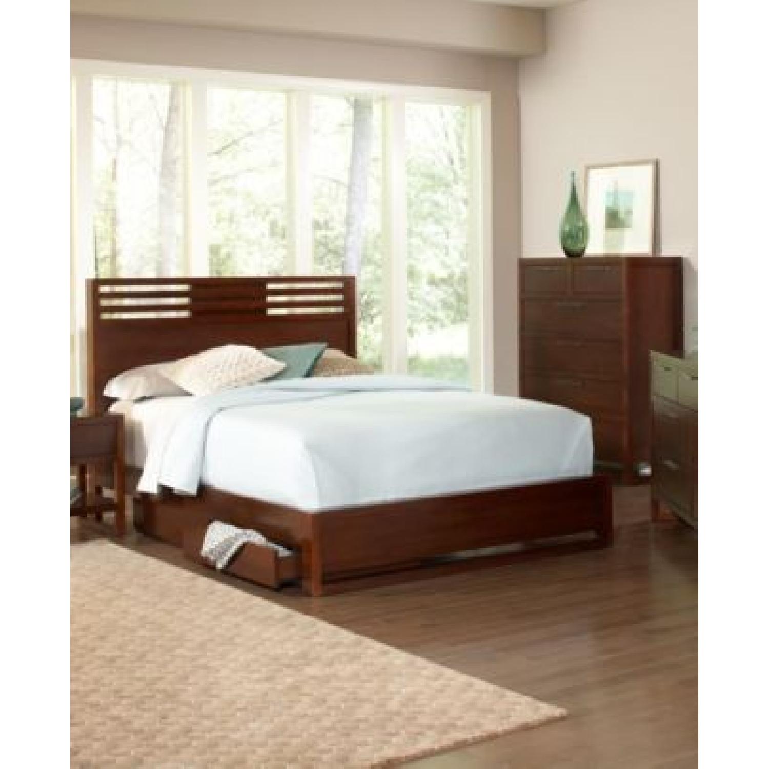 Macy's Tahoe Copper 5 Piece Queen Bedroom Set AptDeco