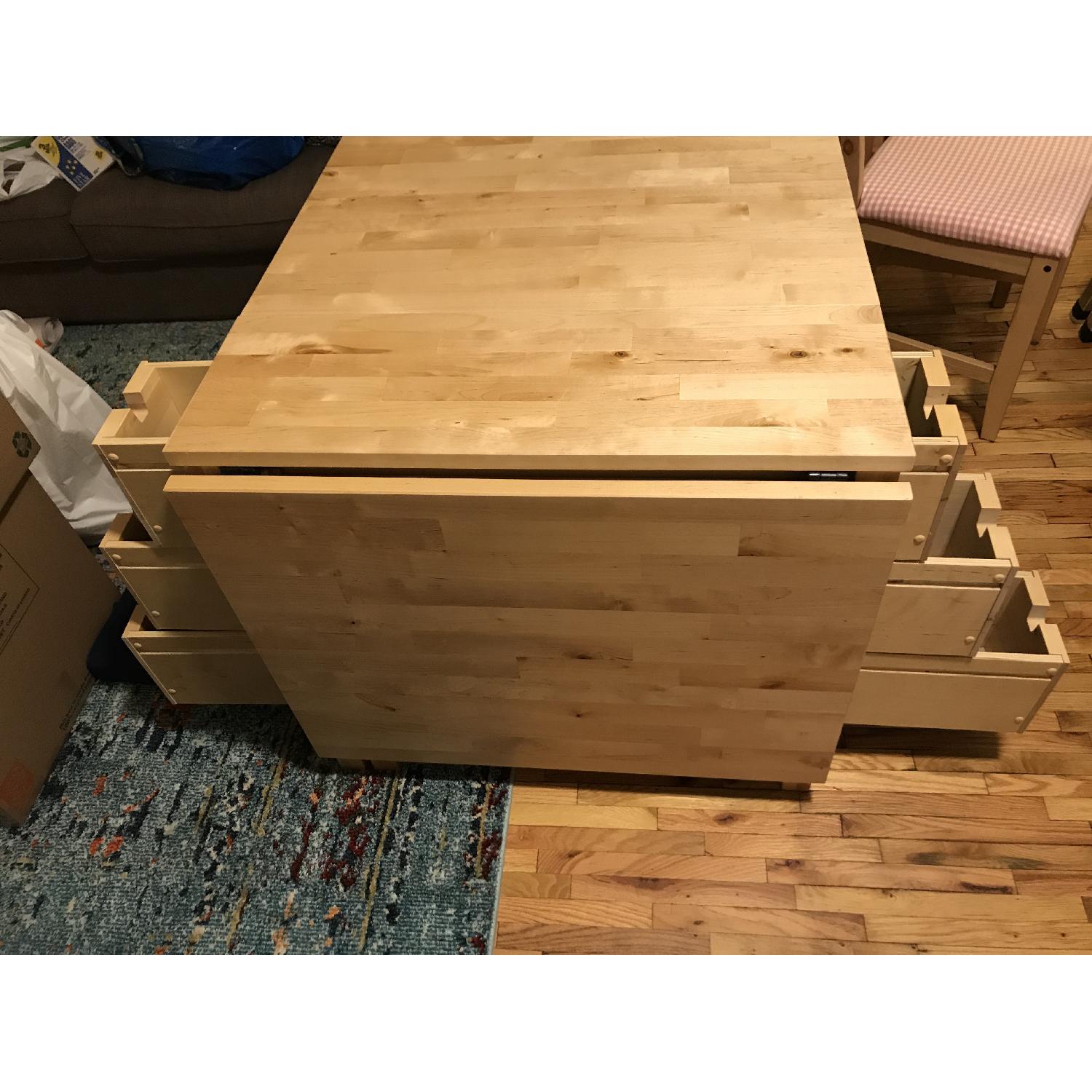 Ikea Norden Gate Leg Dining Table w/ 2 Chairs - image-5