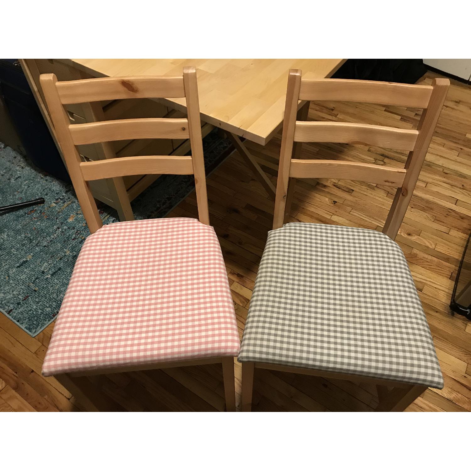 Ikea Norden Gate Leg Dining Table w/ 2 Chairs - image-6