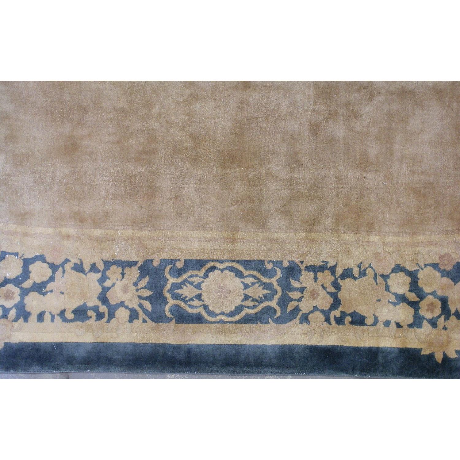 Antique 1930s Chinese Art Deco Rug - image-6